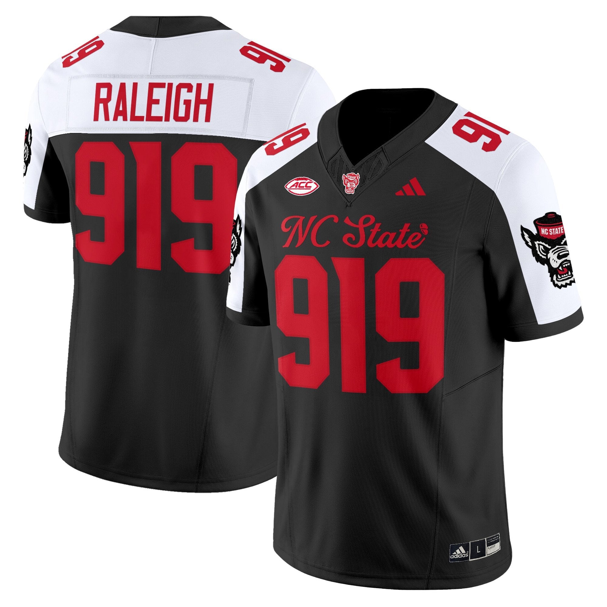 NC State Wolfpack 'City of Oaks' Vapor Limited Jersey - All Stitched