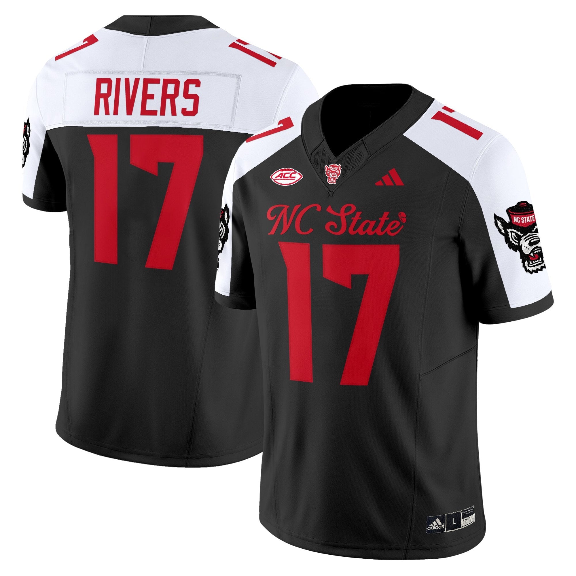 NC State Wolfpack 'City of Oaks' Vapor Limited Jersey - All Stitched