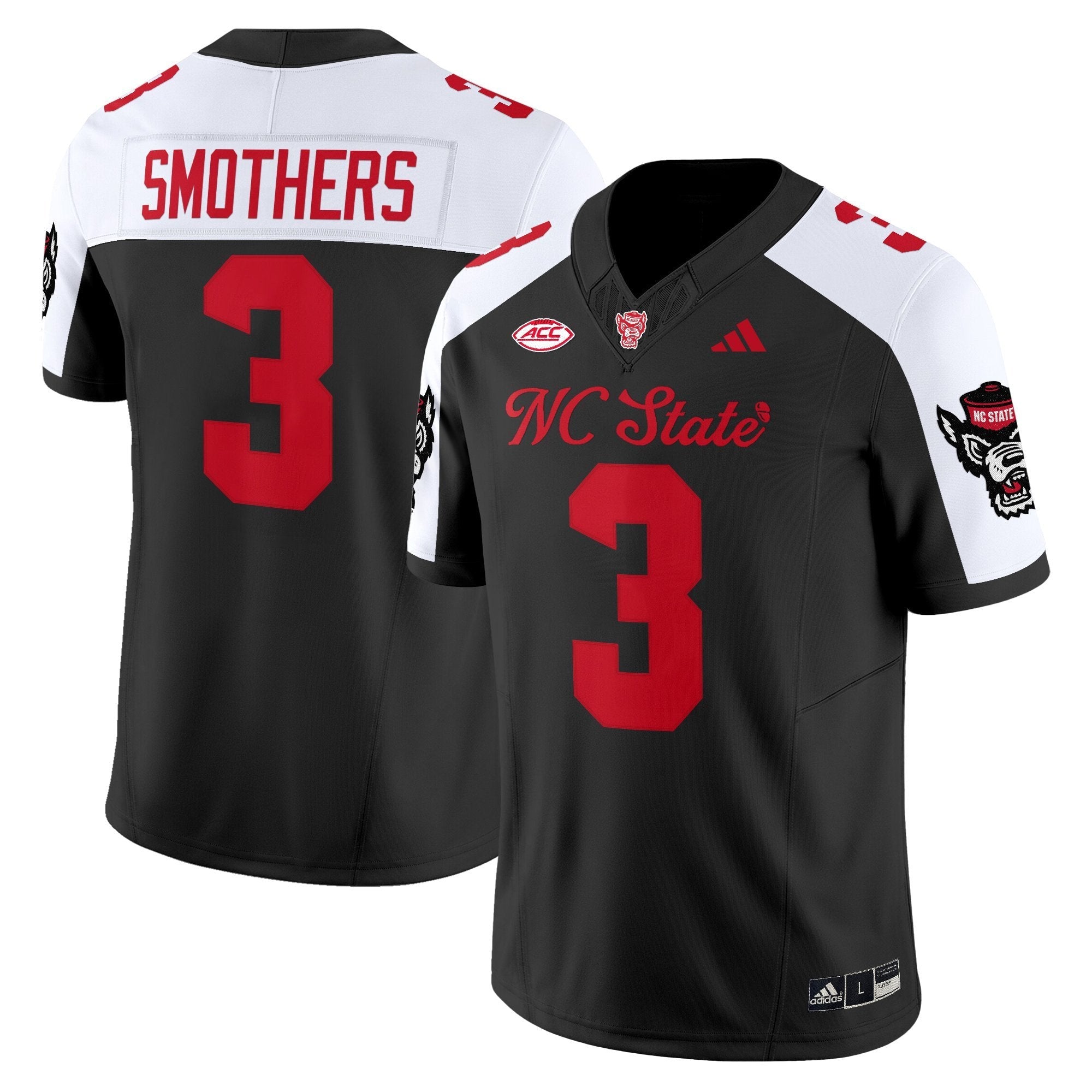 NC State Wolfpack 'City of Oaks' Vapor Limited Jersey - All Stitched
