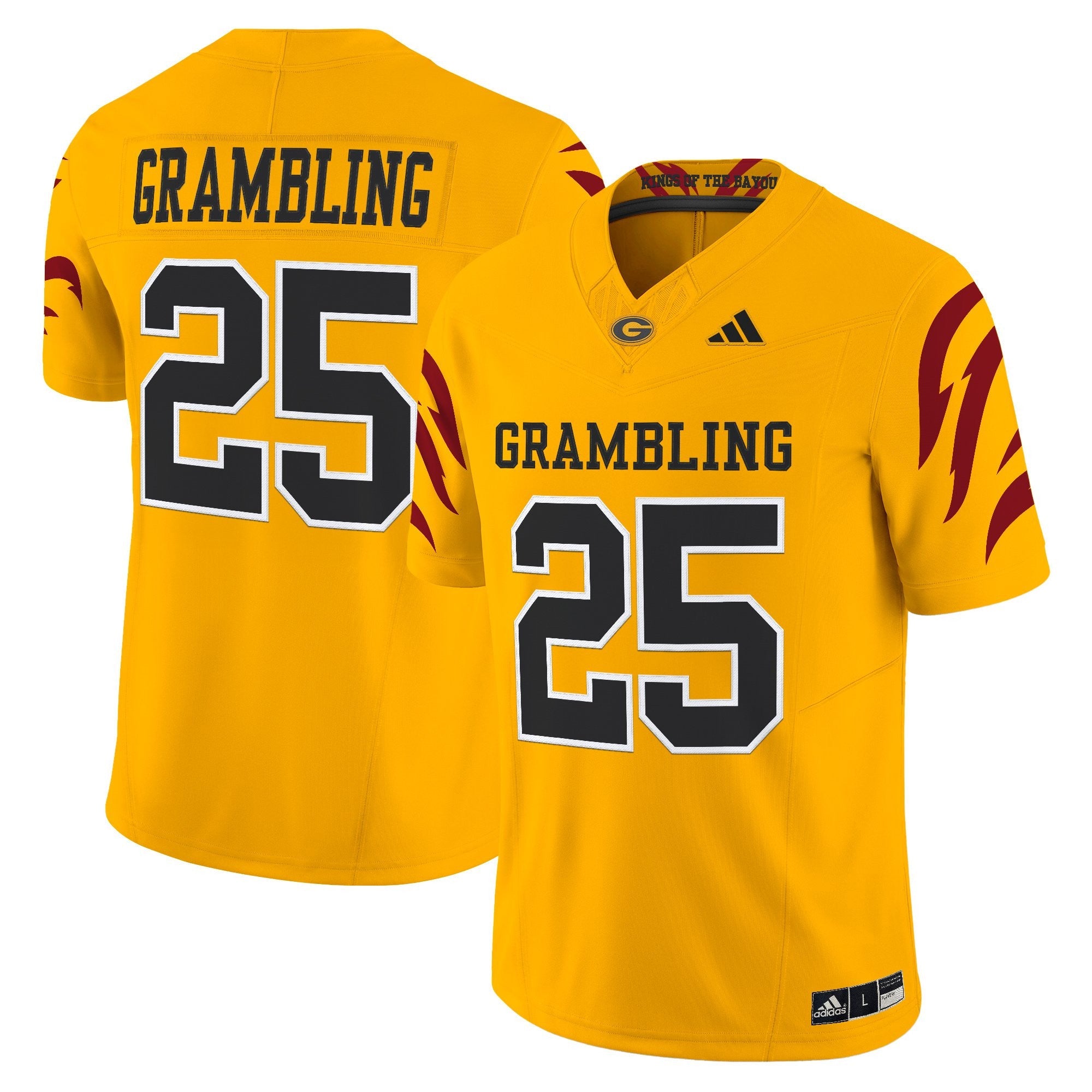 Grambling Tigers 2025 Vapor Limited Jersey - All Stitched