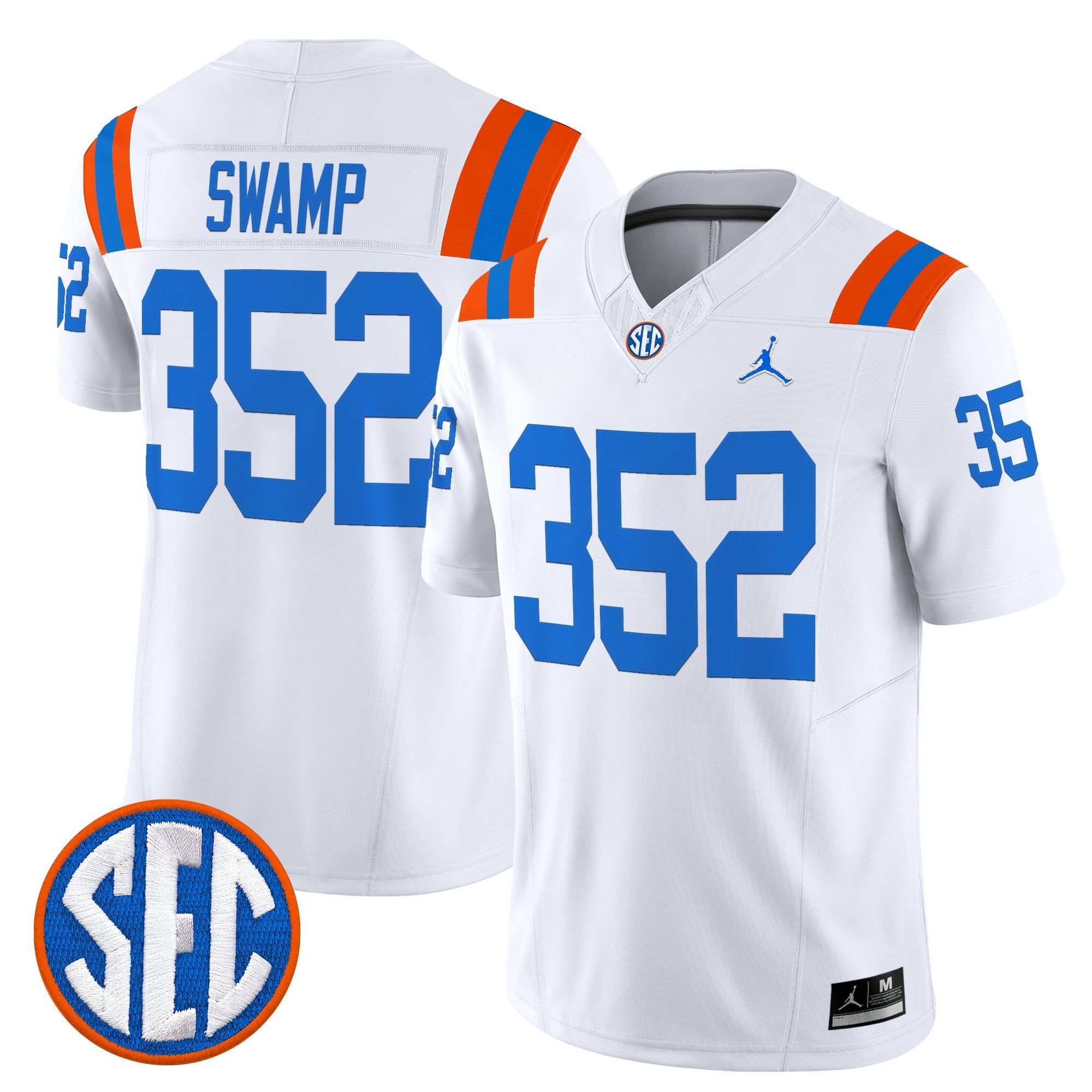 Florida Gators '1960s Throwback' Vapor Limited Jersey - All Stitched