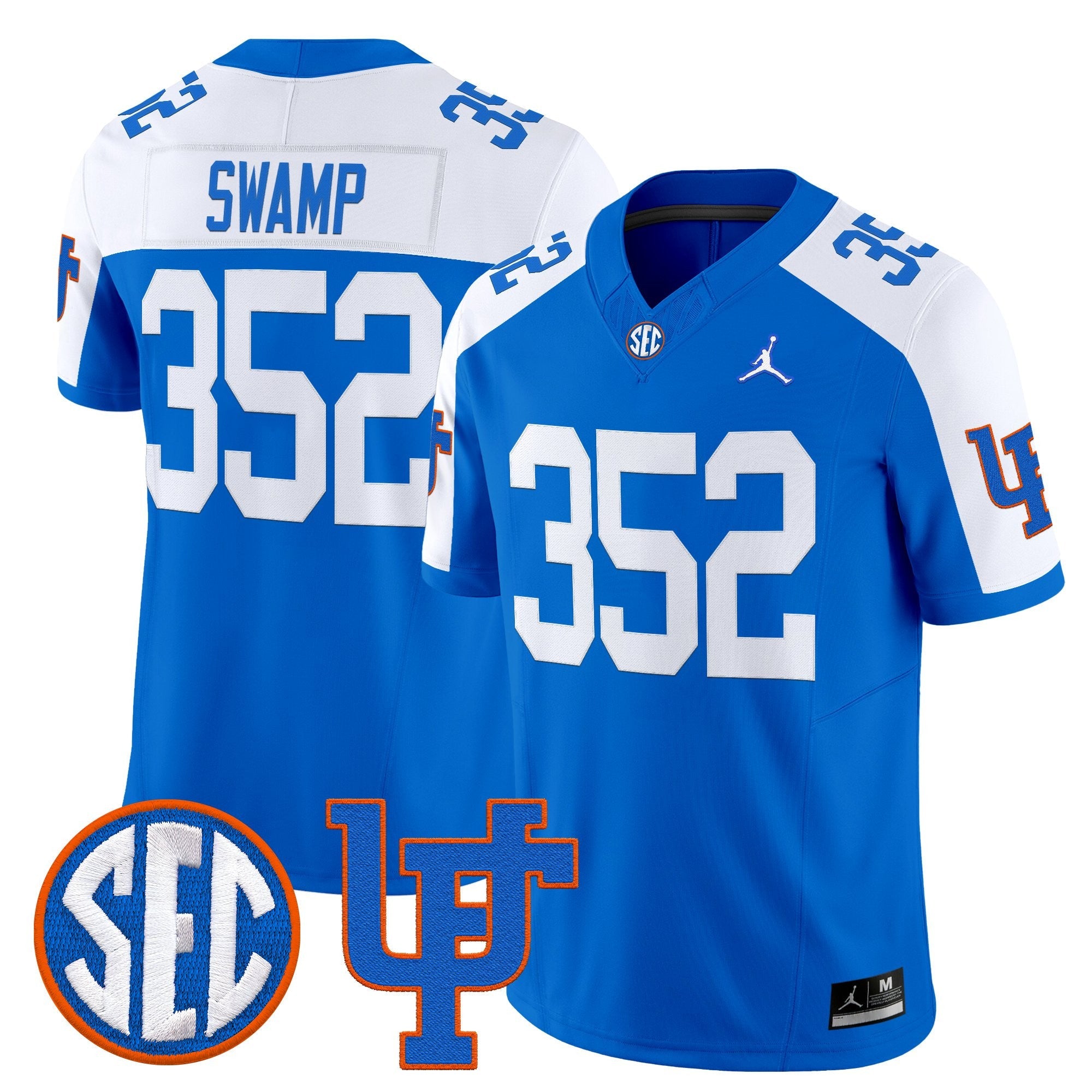 Florida Gators '1960s Throwback' Vapor Limited Jersey - All Stitched