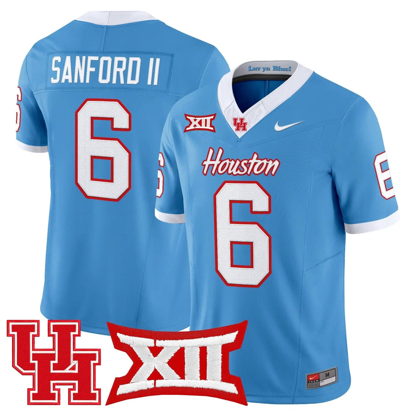 Men Houston Cougars 2026 Vapor Limited Jersey - Stitched