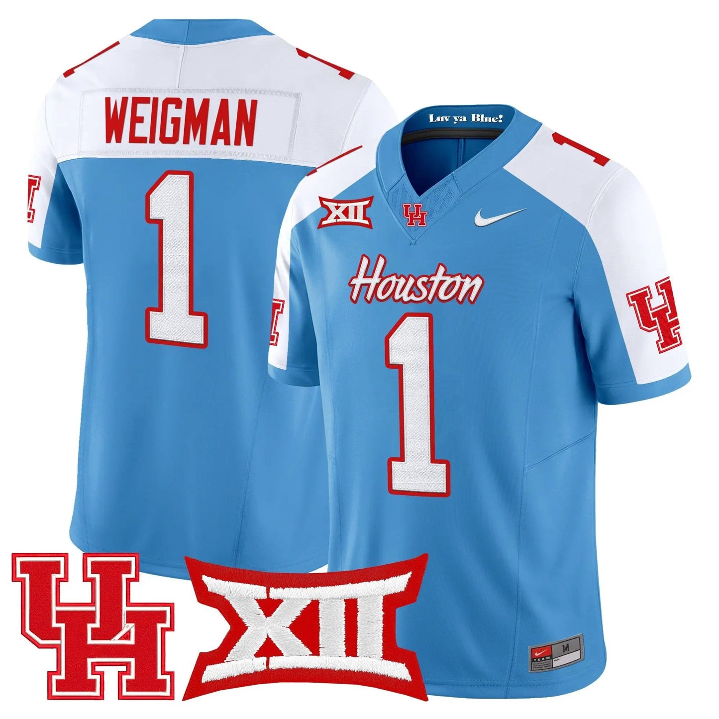 Men Houston Cougars 2026 Vapor Limited Jersey - Stitched