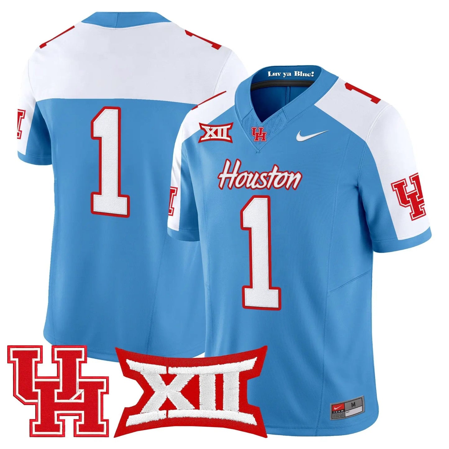 Men Houston Cougars 2026 Vapor Limited Jersey - Stitched