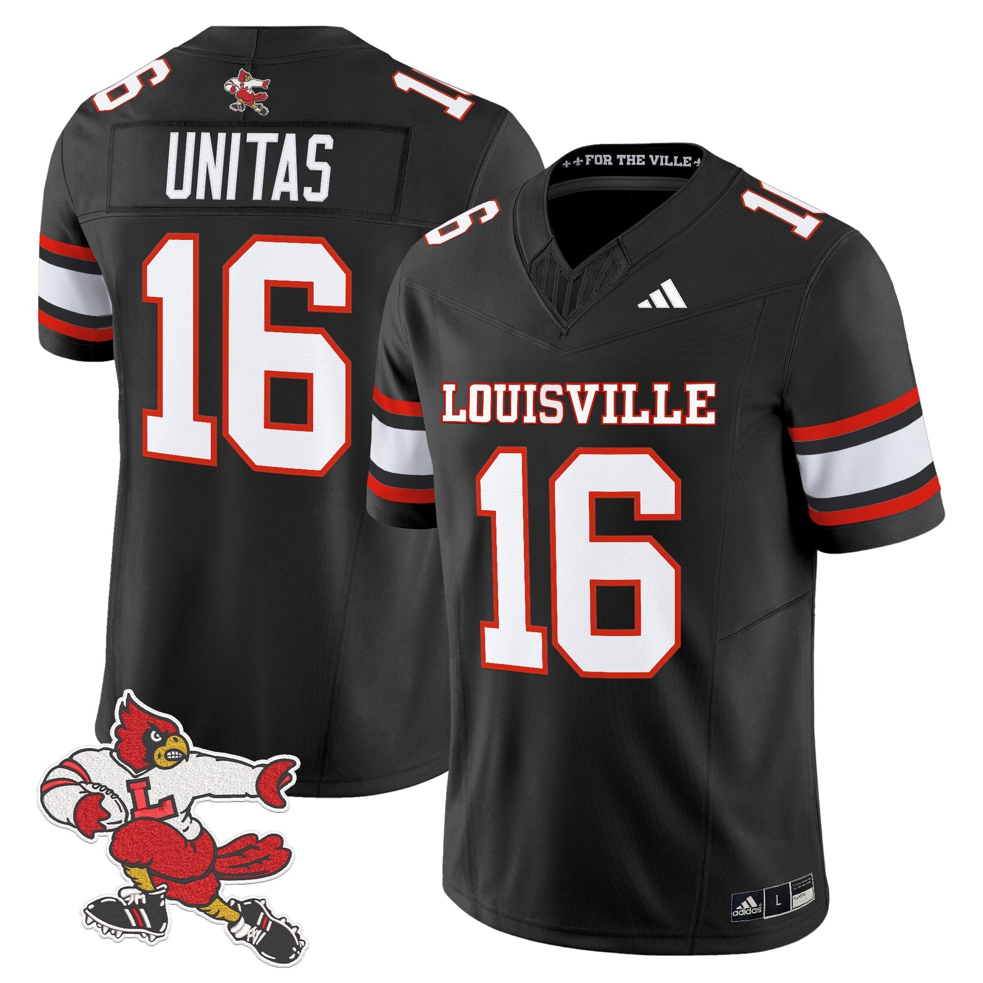 Louisville Cardinals '1980s Throwback' Vapor Limited Jersey - All Stitched