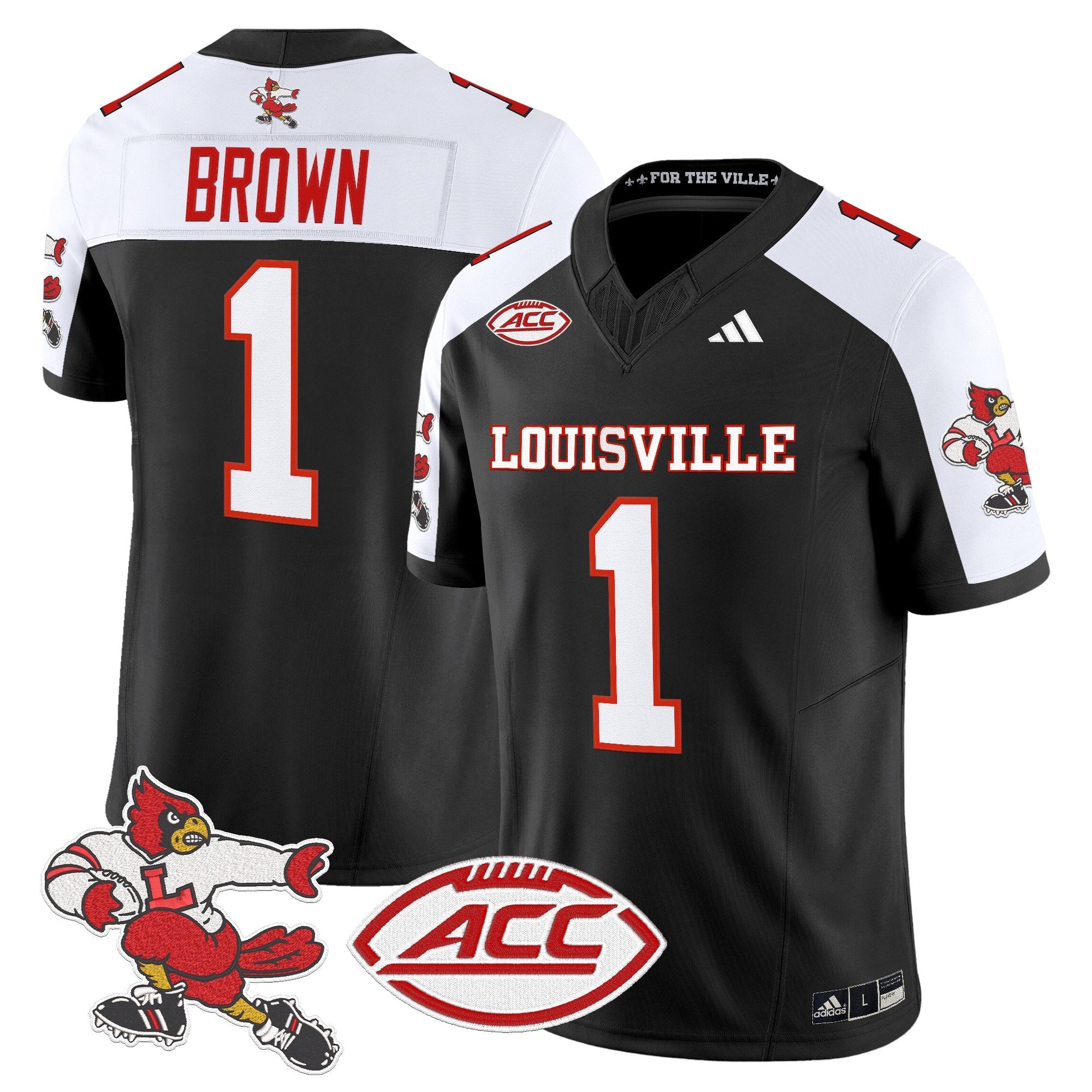 Louisville Cardinals '1980s Throwback' Vapor Limited Jersey - All Stitched