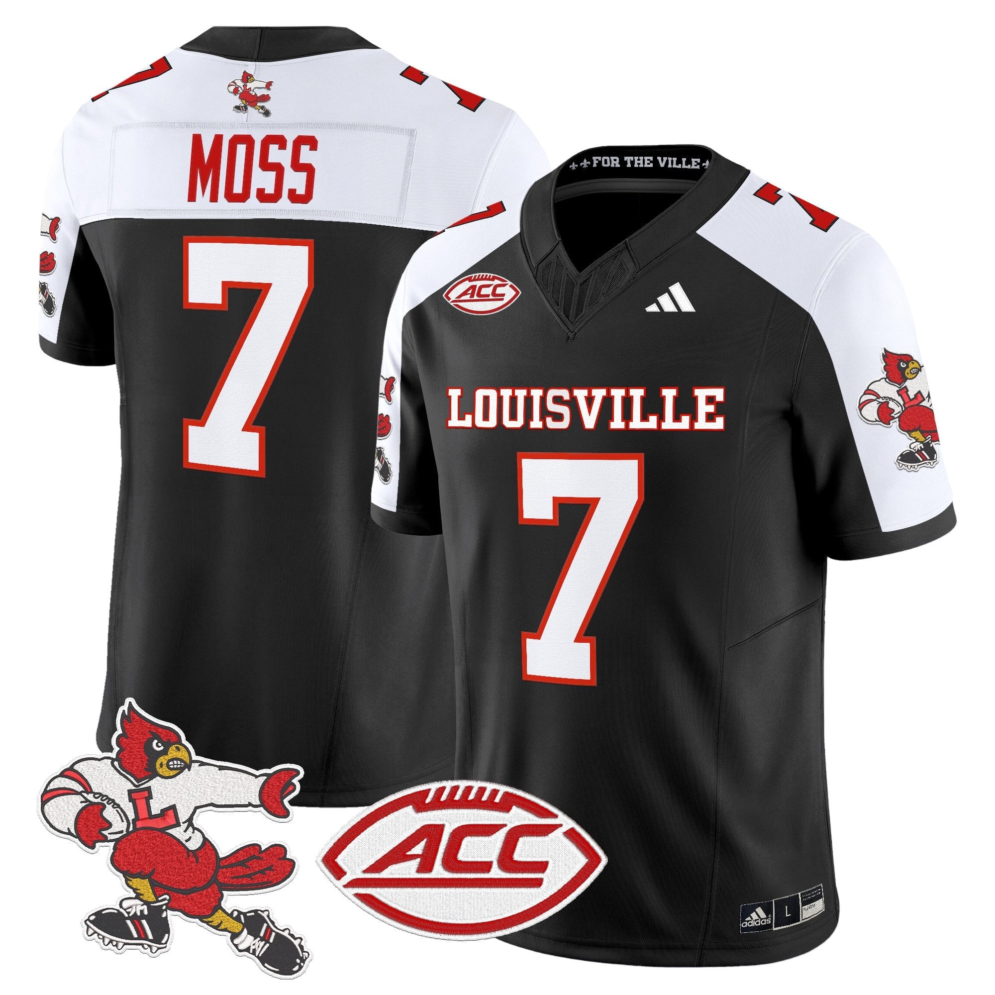 Louisville Cardinals '1980s Throwback' Vapor Limited Jersey - All Stitched