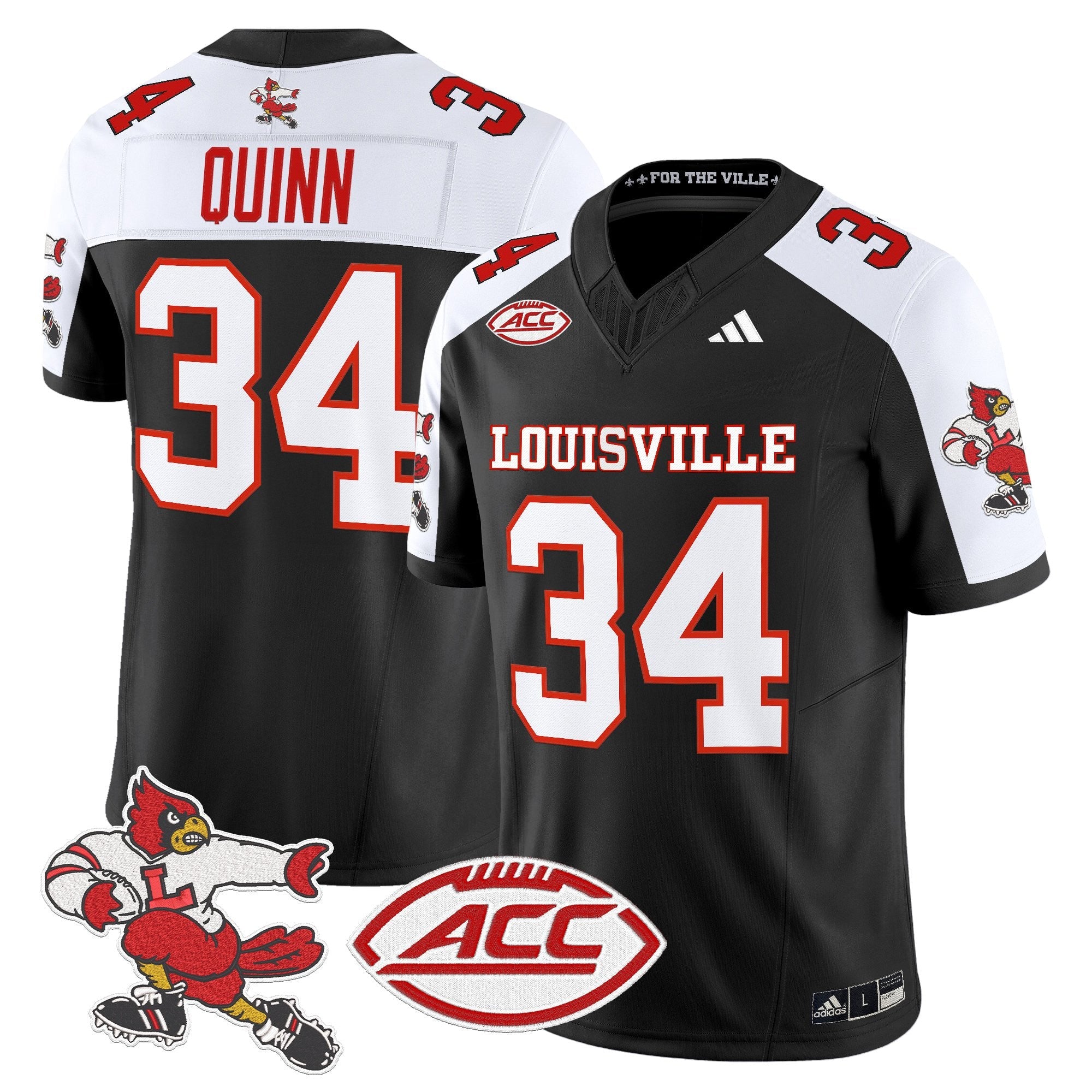 Louisville Cardinals '1980s Throwback' Vapor Limited Jersey - All Stitched
