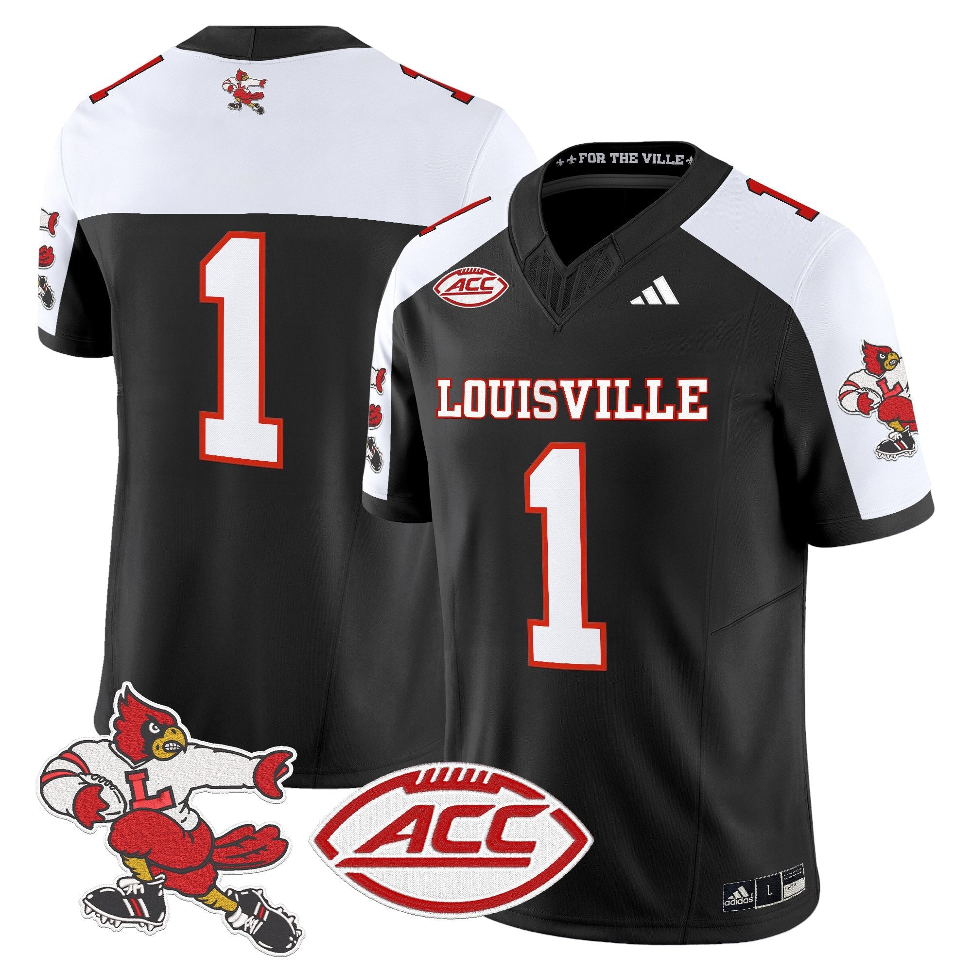 Louisville Cardinals '1980s Throwback' Vapor Limited Jersey - All Stitched