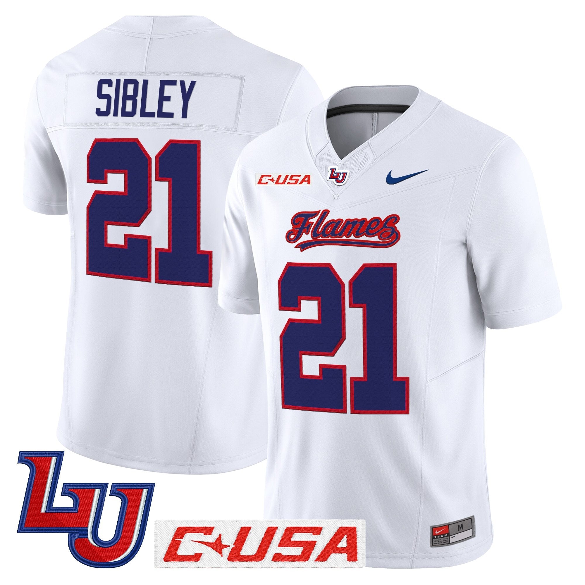 Liberty Flames 2025 Vapor Limited Jersey - All Stitched