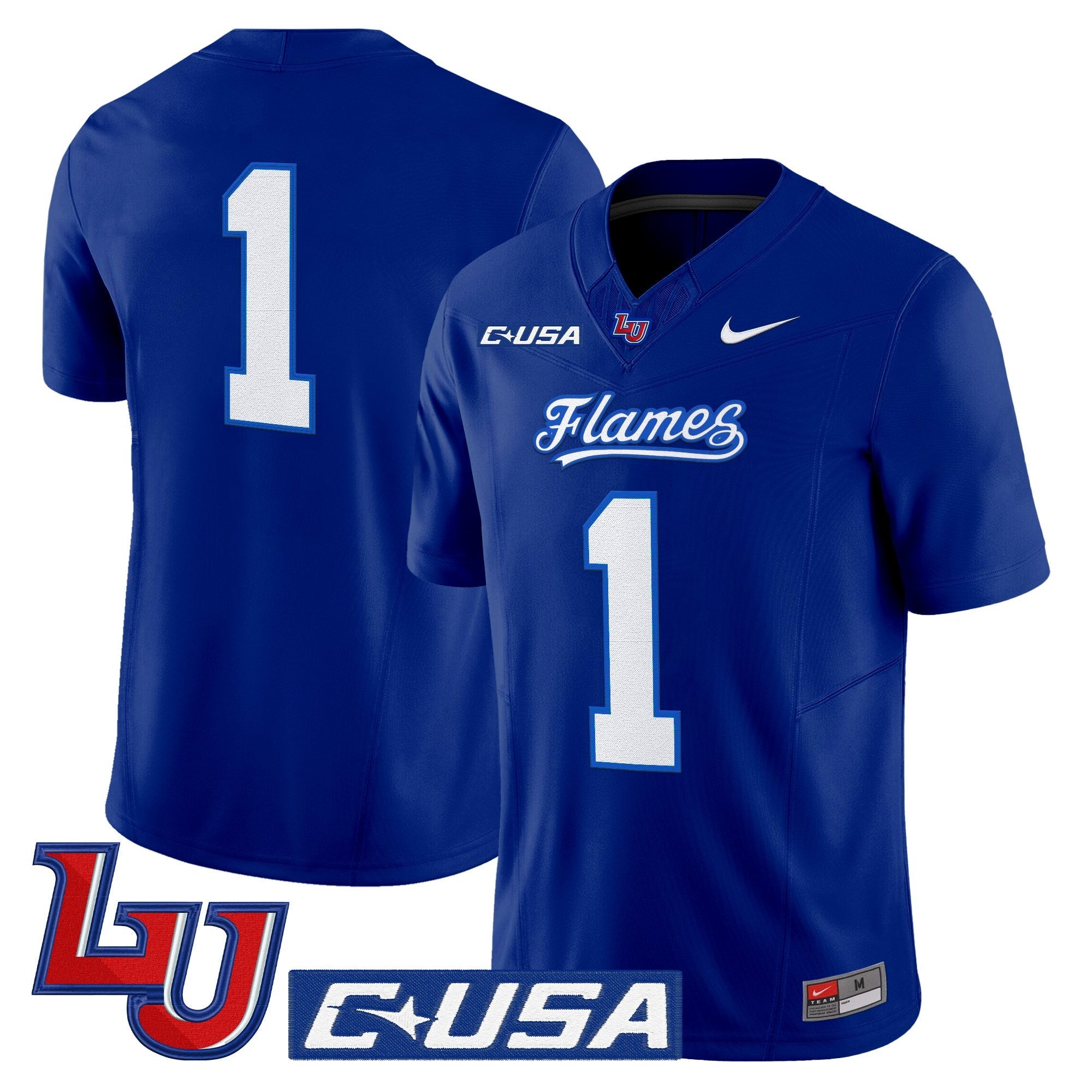 Liberty Flames 2025 Vapor Limited Jersey - All Stitched