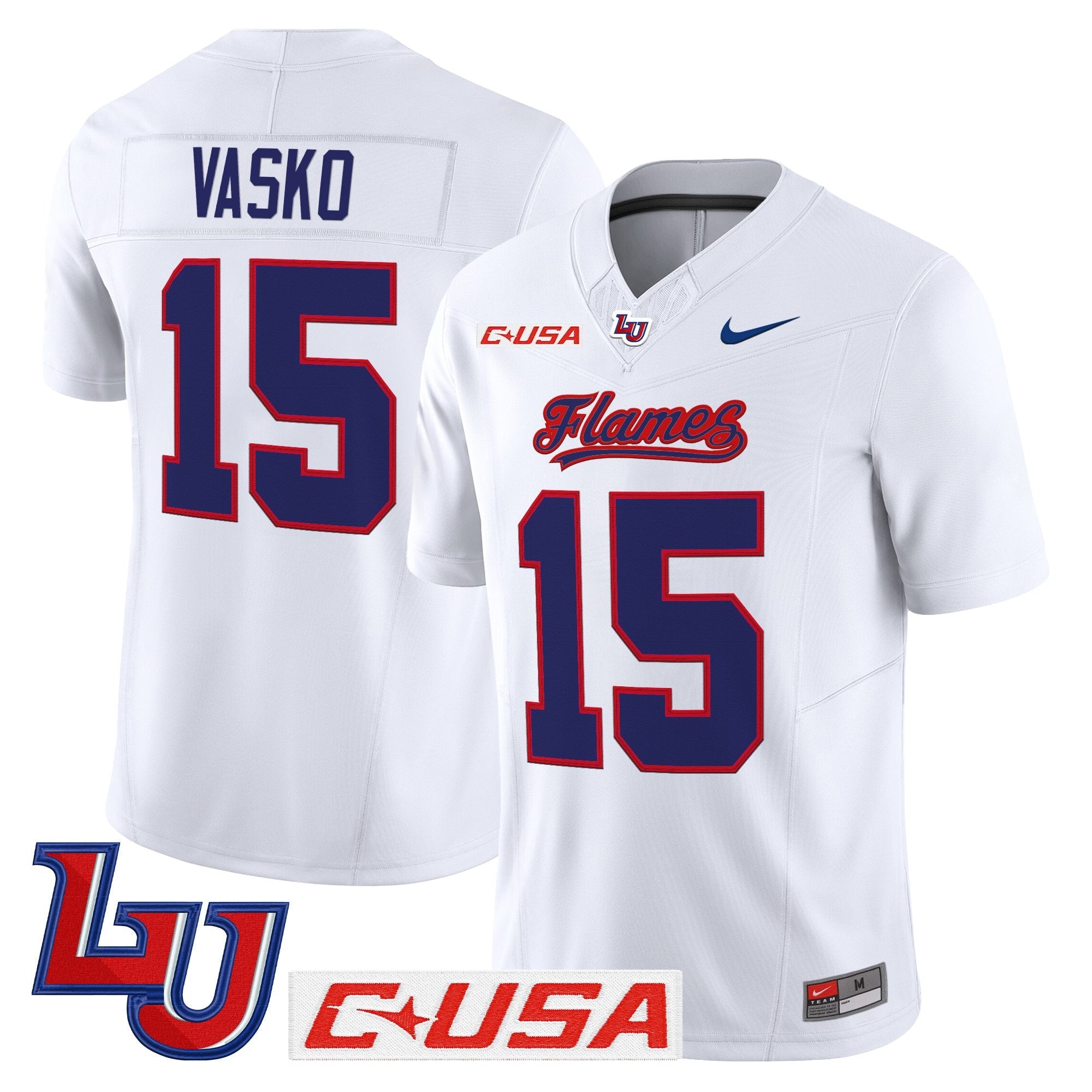 Liberty Flames 2025 Vapor Limited Jersey - All Stitched