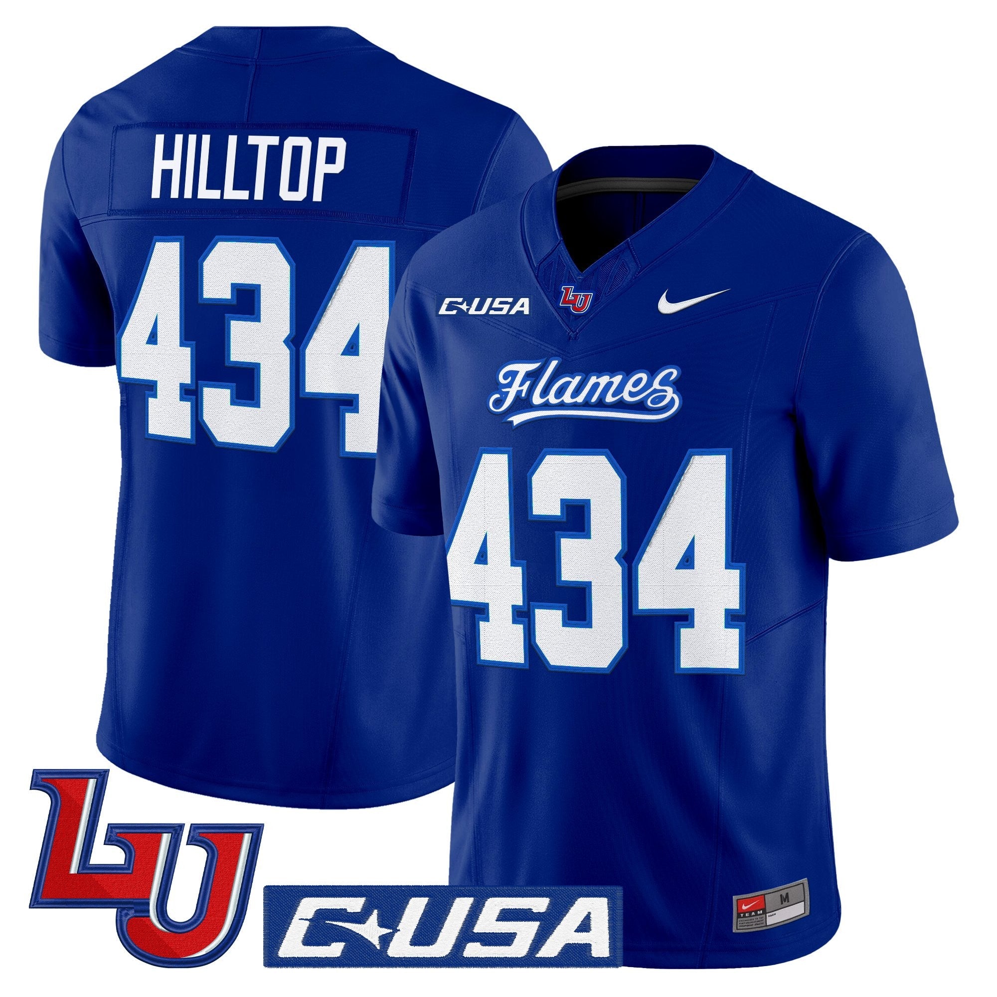 Liberty Flames 2025 Vapor Limited Jersey - All Stitched