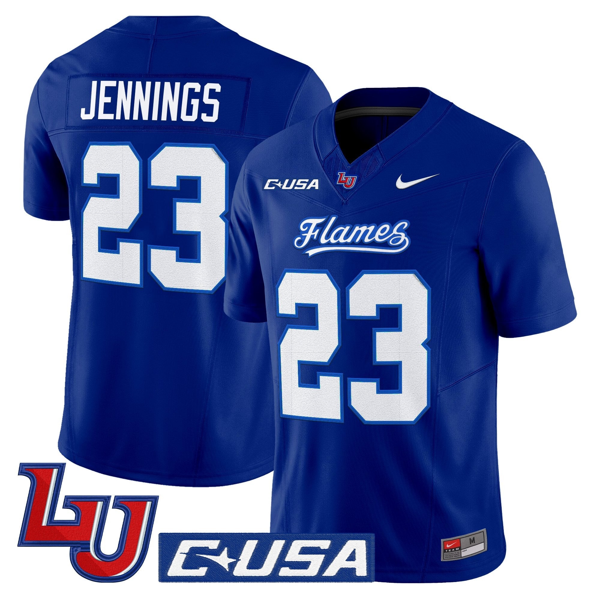 Liberty Flames 2025 Vapor Limited Jersey - All Stitched