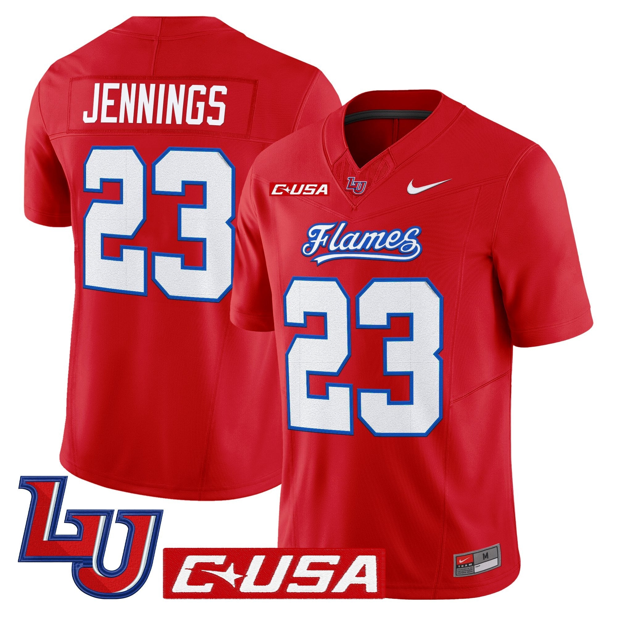 Liberty Flames 2025 Vapor Limited Jersey - All Stitched
