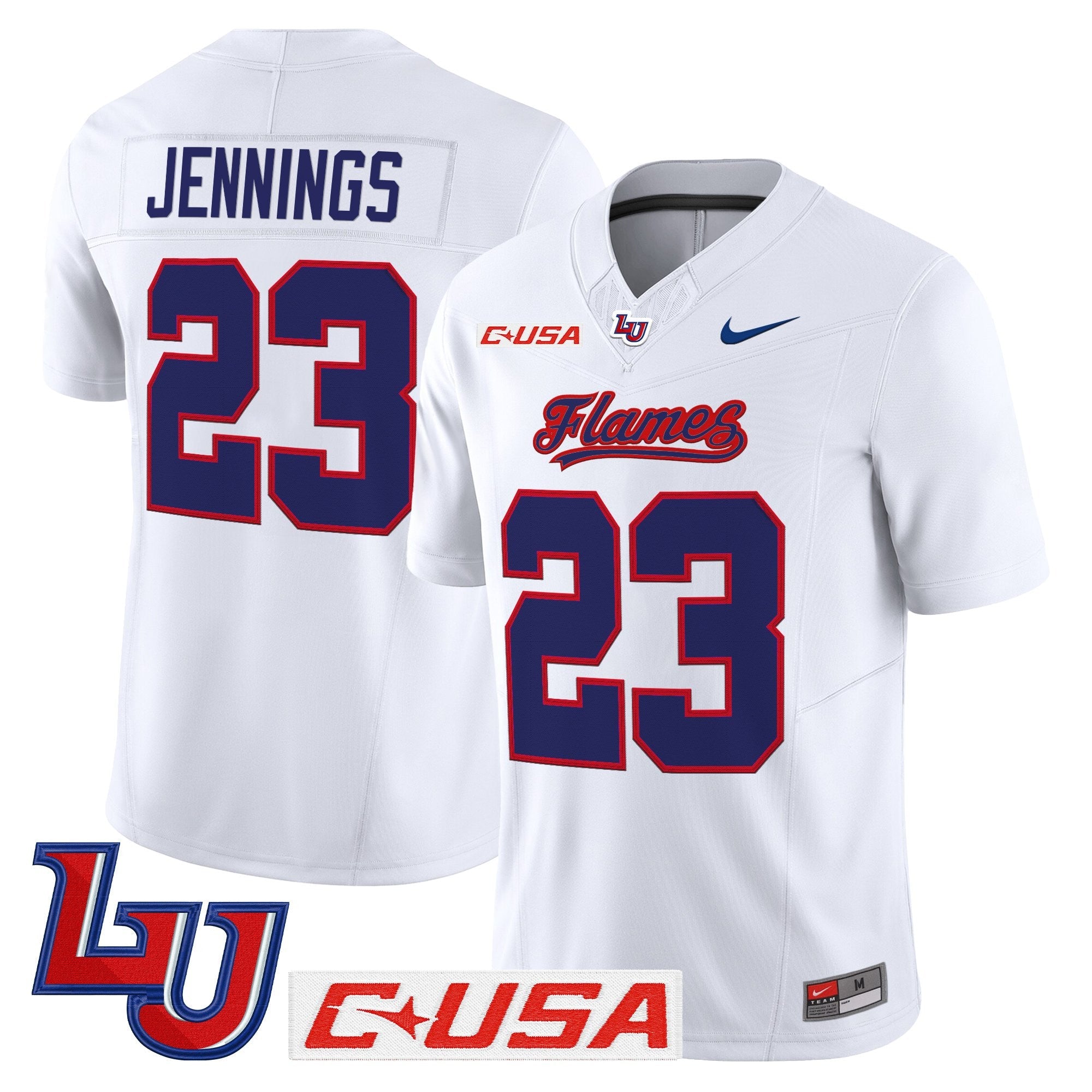Liberty Flames 2025 Vapor Limited Jersey - All Stitched