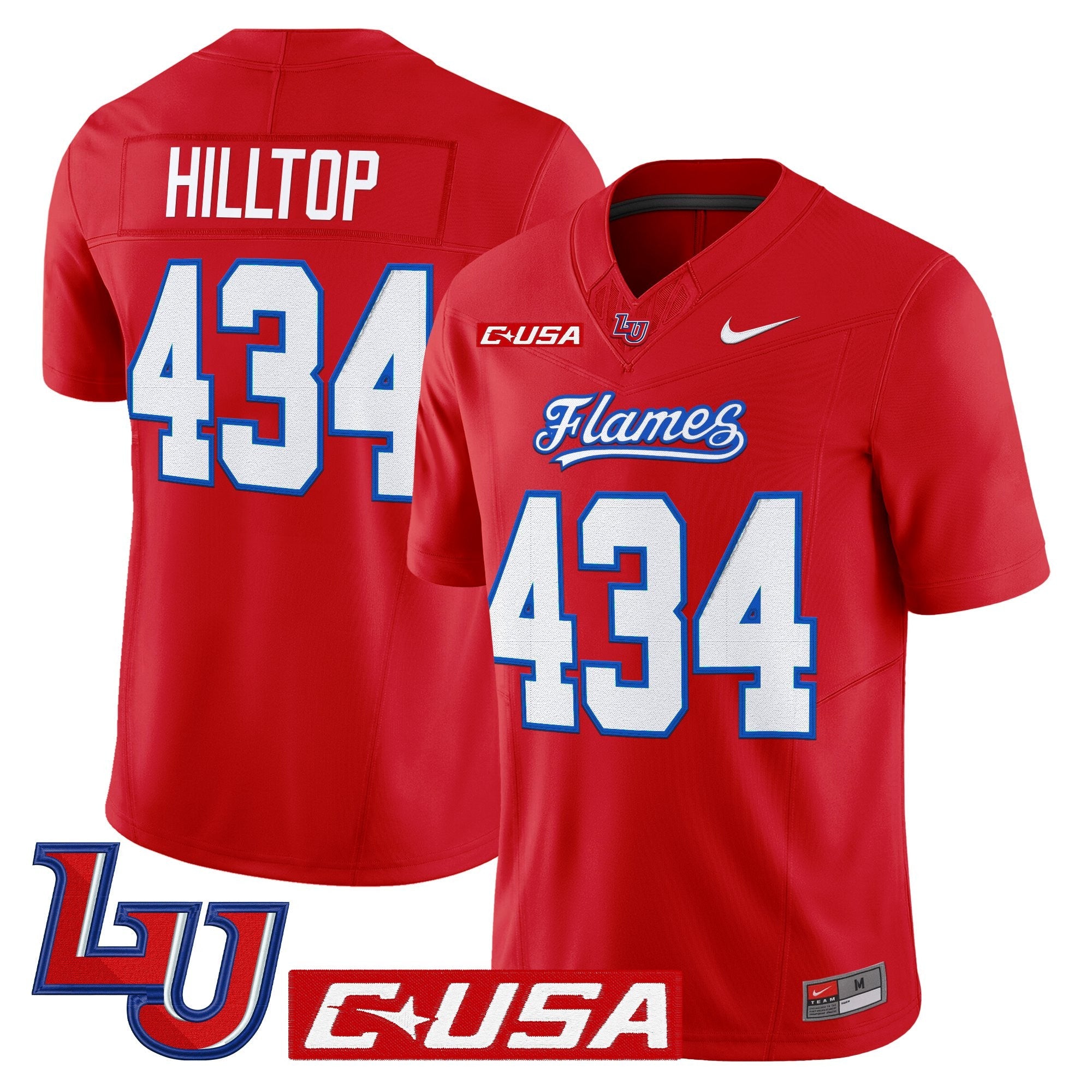 Liberty Flames 2025 Vapor Limited Jersey - All Stitched