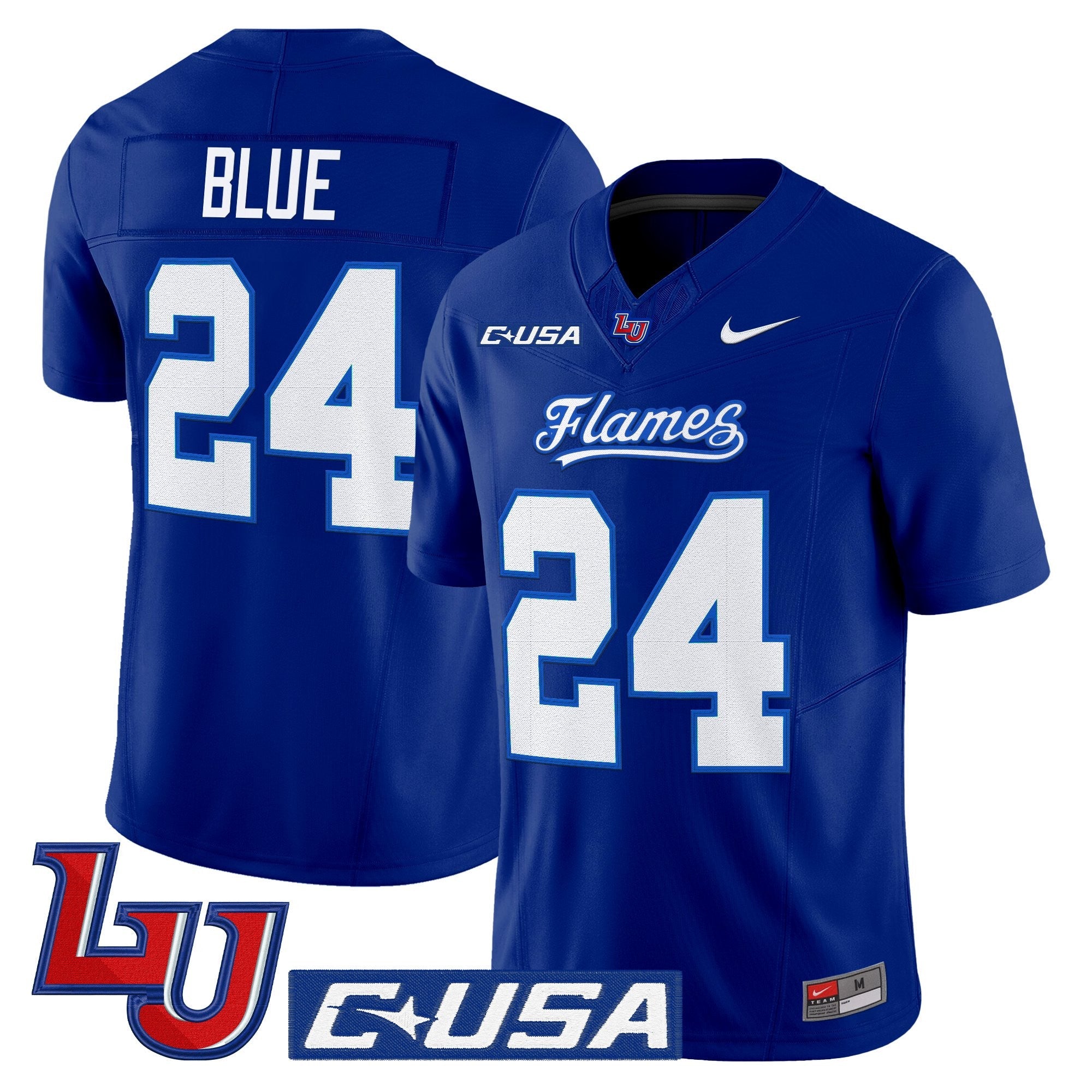 Liberty Flames 2025 Vapor Limited Jersey - All Stitched