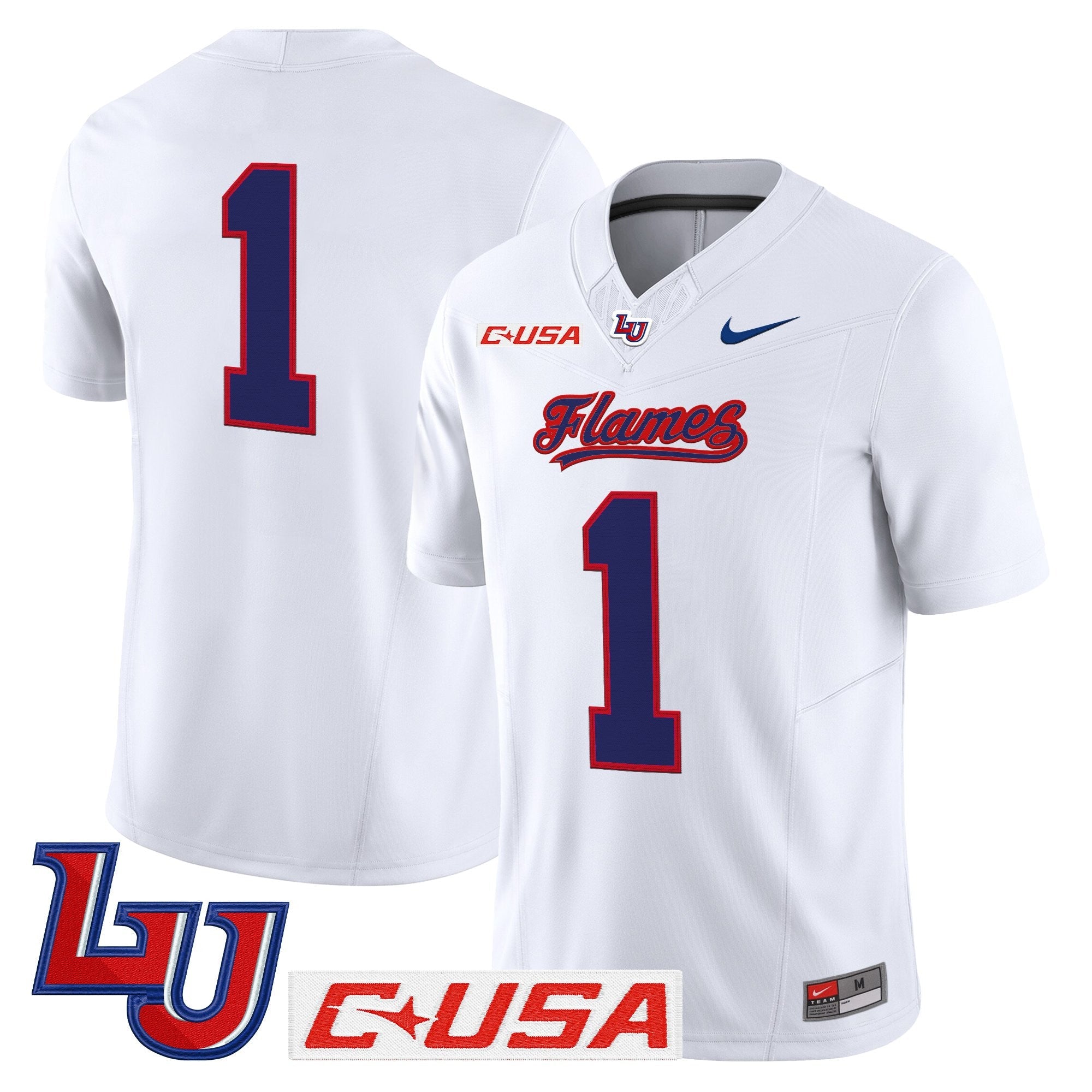 Liberty Flames 2025 Vapor Limited Jersey - All Stitched