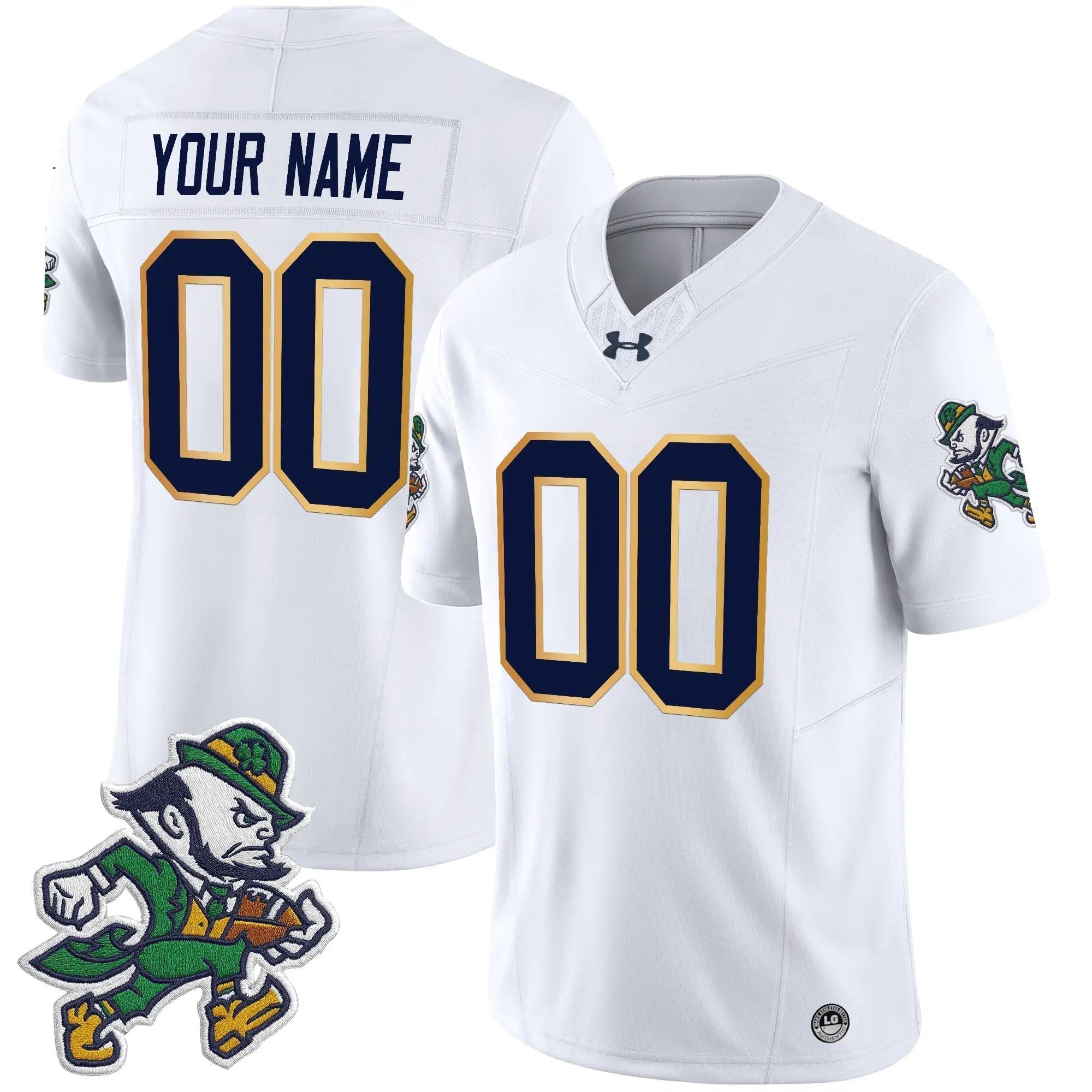 Nike Notre Dame Fighting Football 2025 'Gridiron Leprechaun Edition' Vapor Limited Custom Jersey