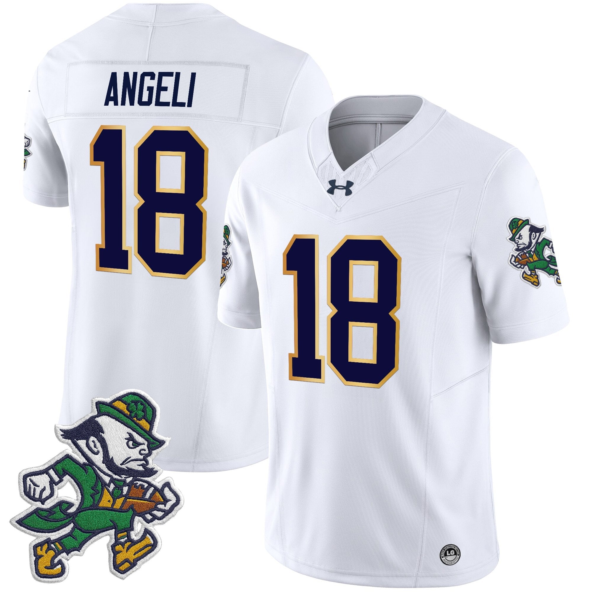 Notre Dame Fighting Irish 2025 'Gridiron Leprechaun Edition' Vapor Limited Jersey – All Stitched