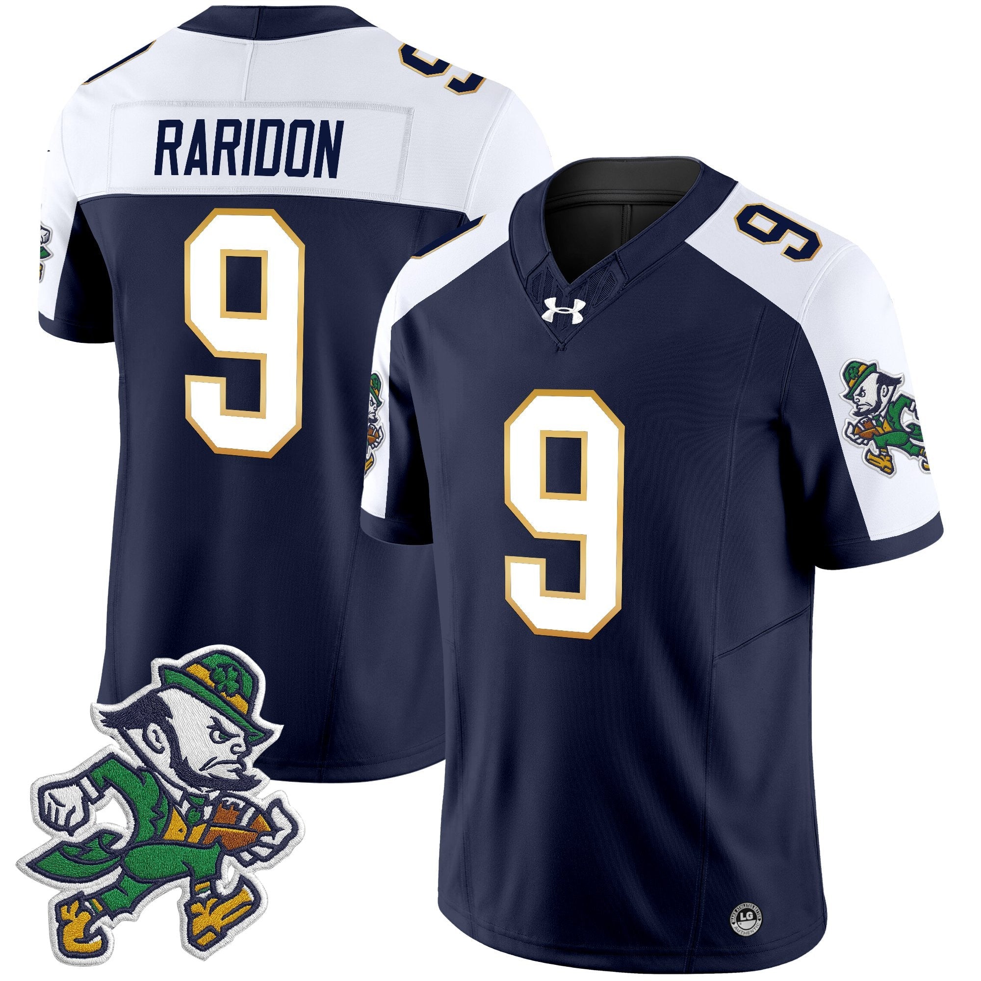 Notre Dame Fighting Irish 2025 'Gridiron Leprechaun Edition' Vapor Limited Jersey – All Stitched