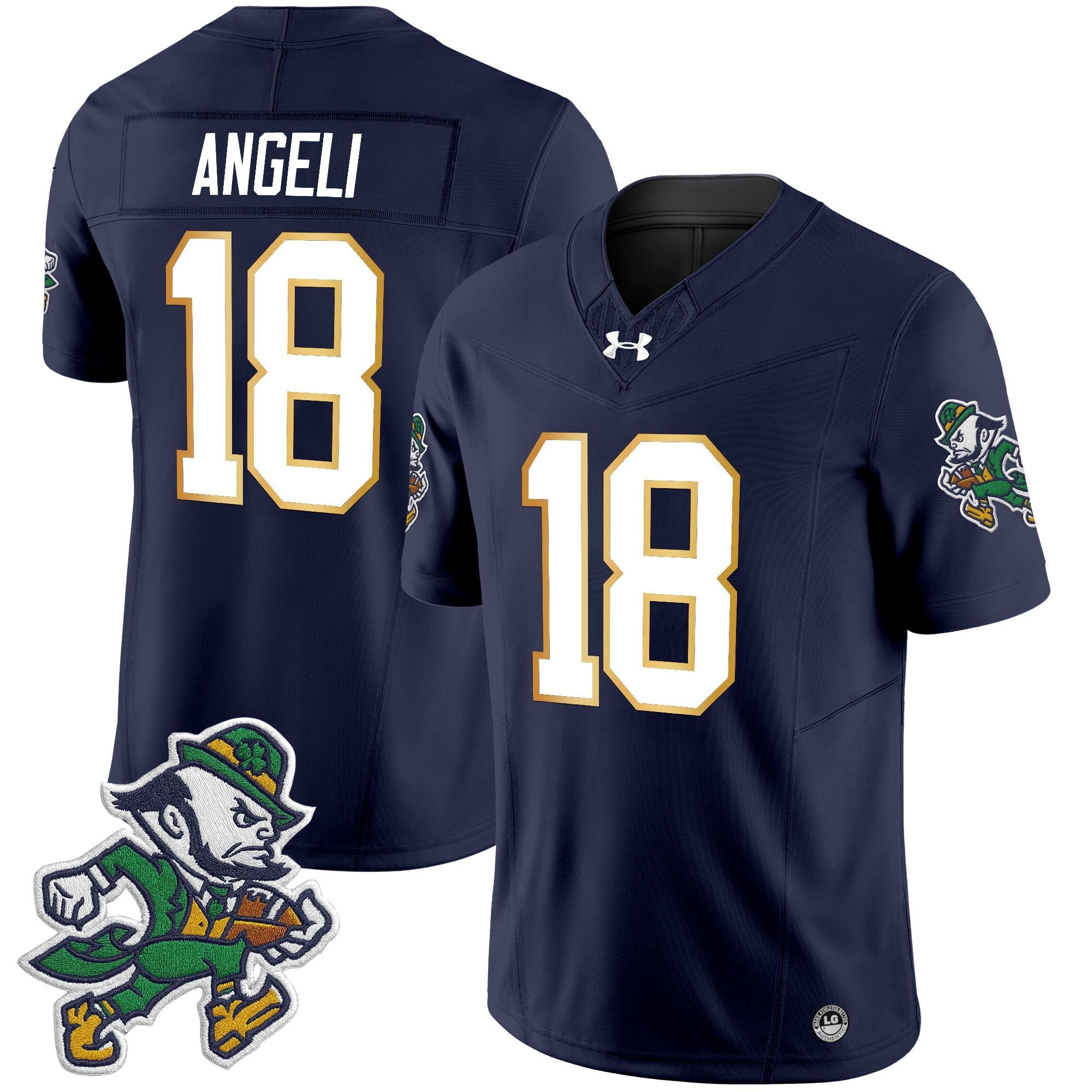 Notre Dame Fighting Irish 2025 'Gridiron Leprechaun Edition' Vapor Limited Jersey – All Stitched