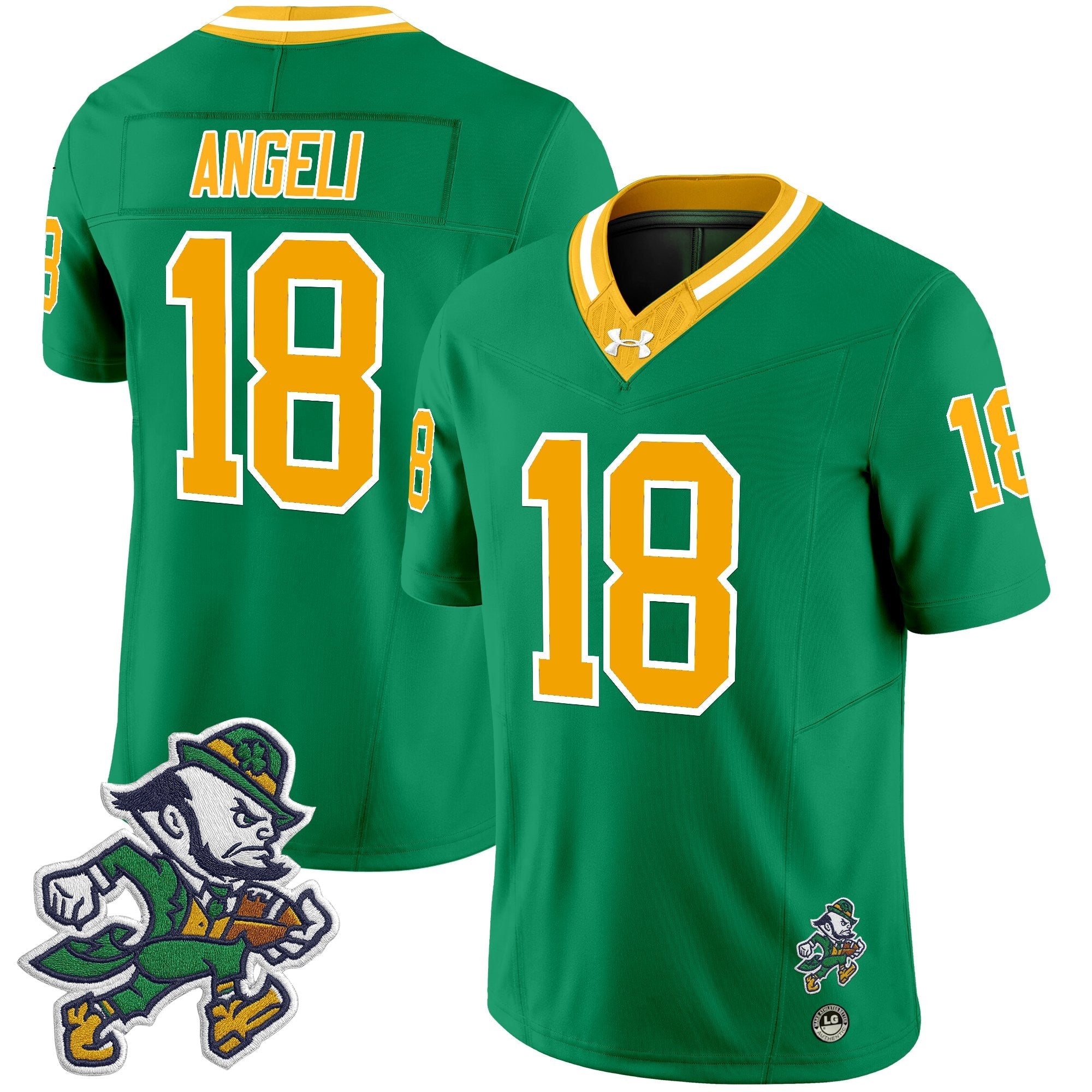 Notre Dame Fighting Irish 2025 'Gridiron Leprechaun Edition' Vapor Limited Jersey – All Stitched