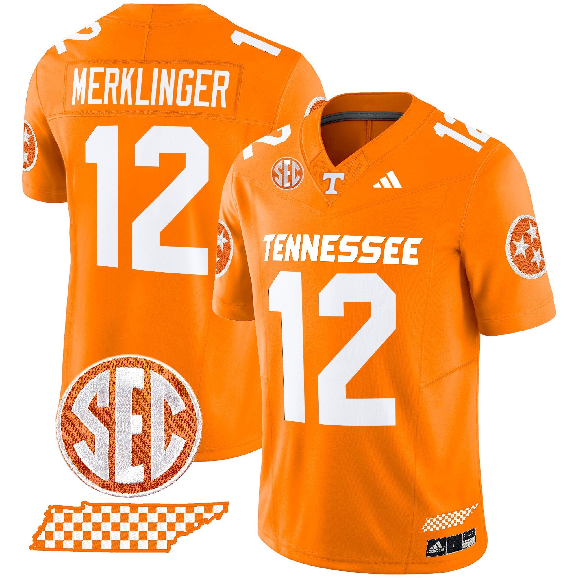 Tennessee Volunteers 2025 Vapor Limited Jersey V2 - All Stitched