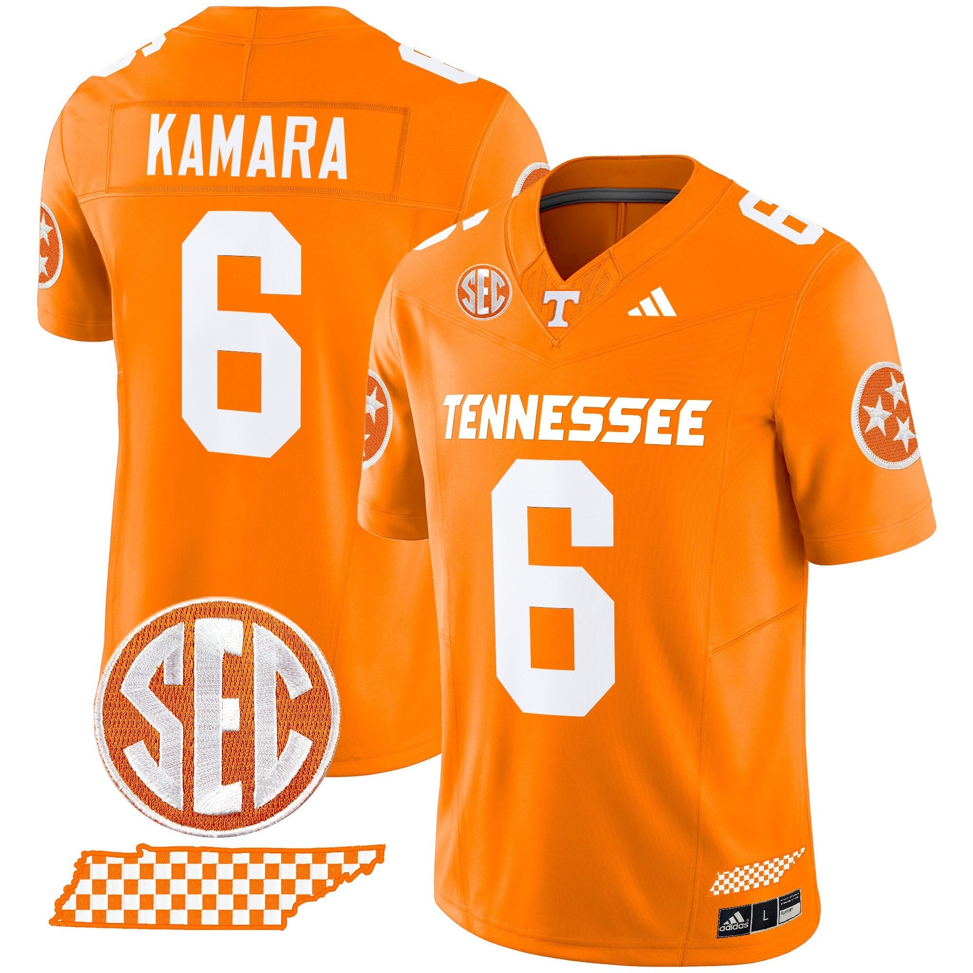 Tennessee Volunteers 2025 Vapor Limited Jersey V2 - All Stitched