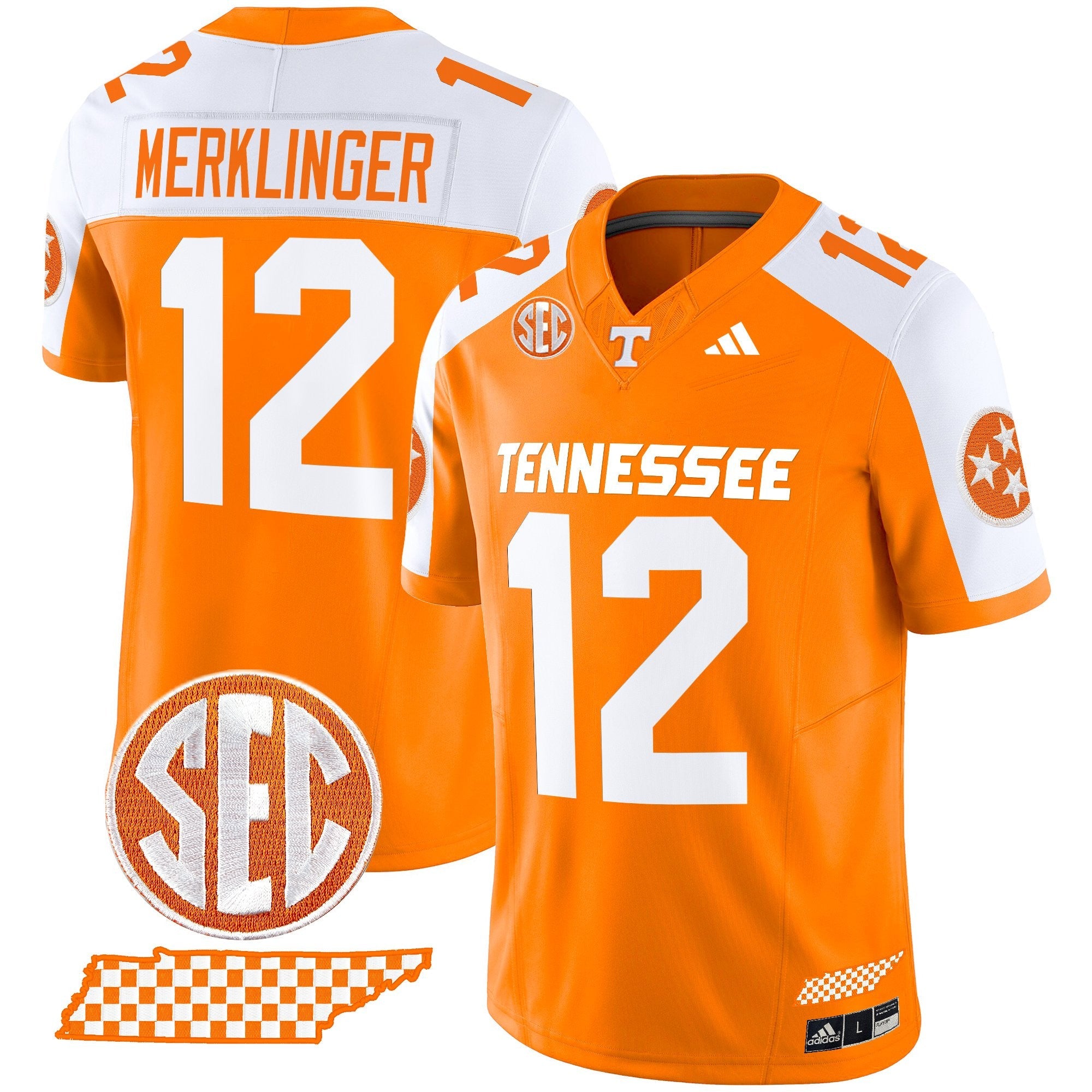 Tennessee Volunteers 2025 Vapor Limited Jersey V2 - All Stitched