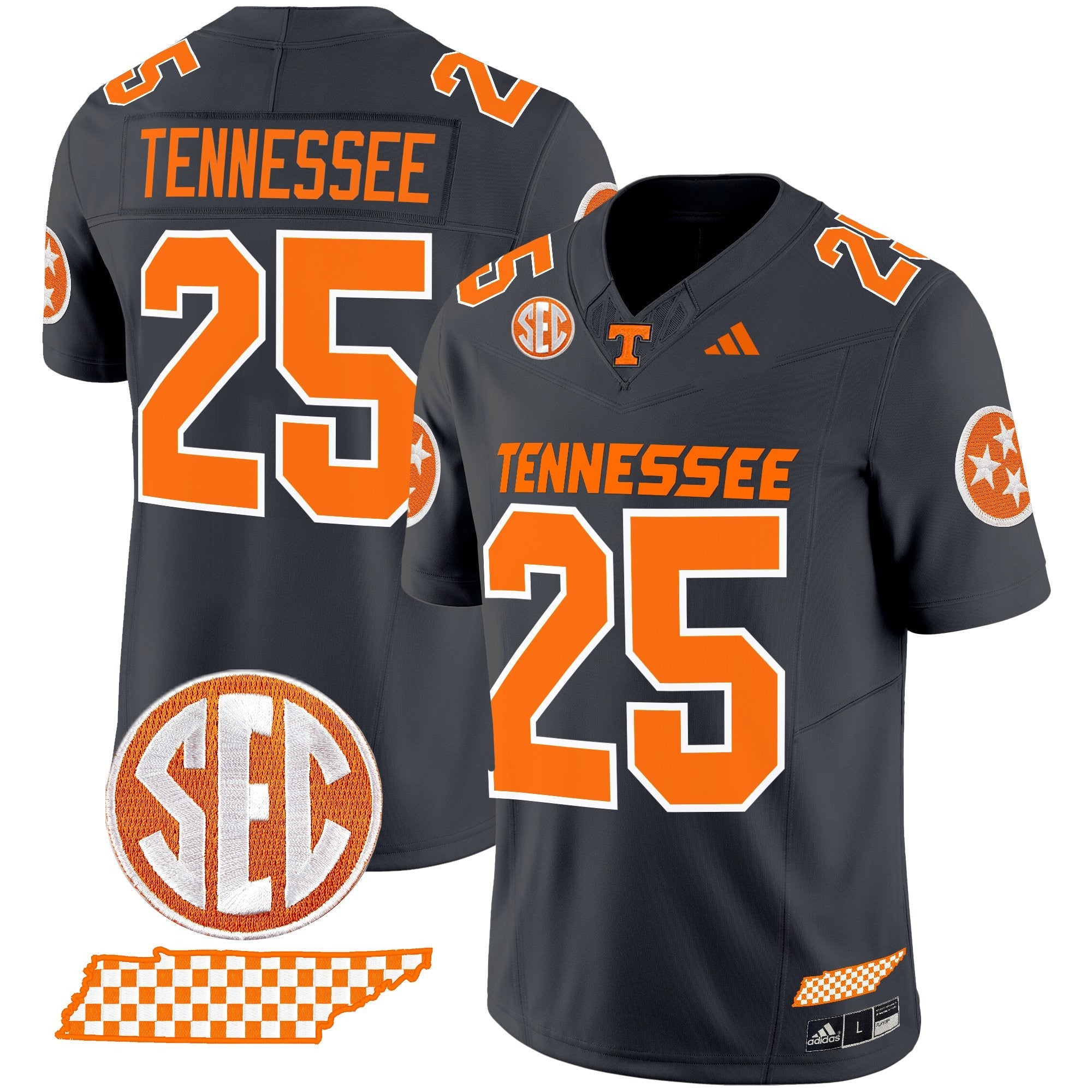 Tennessee Volunteers 2025 Vapor Limited Jersey V2 - All Stitched