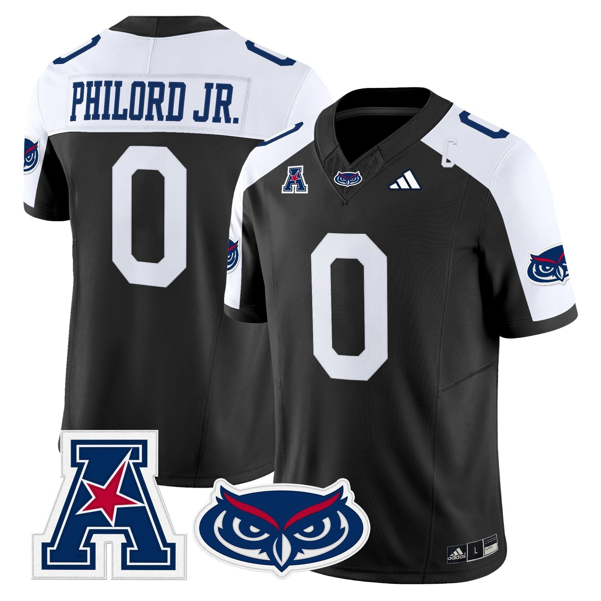 Florida Atlantic Owls 2025 Vapor Limited Jersey - All Stitched