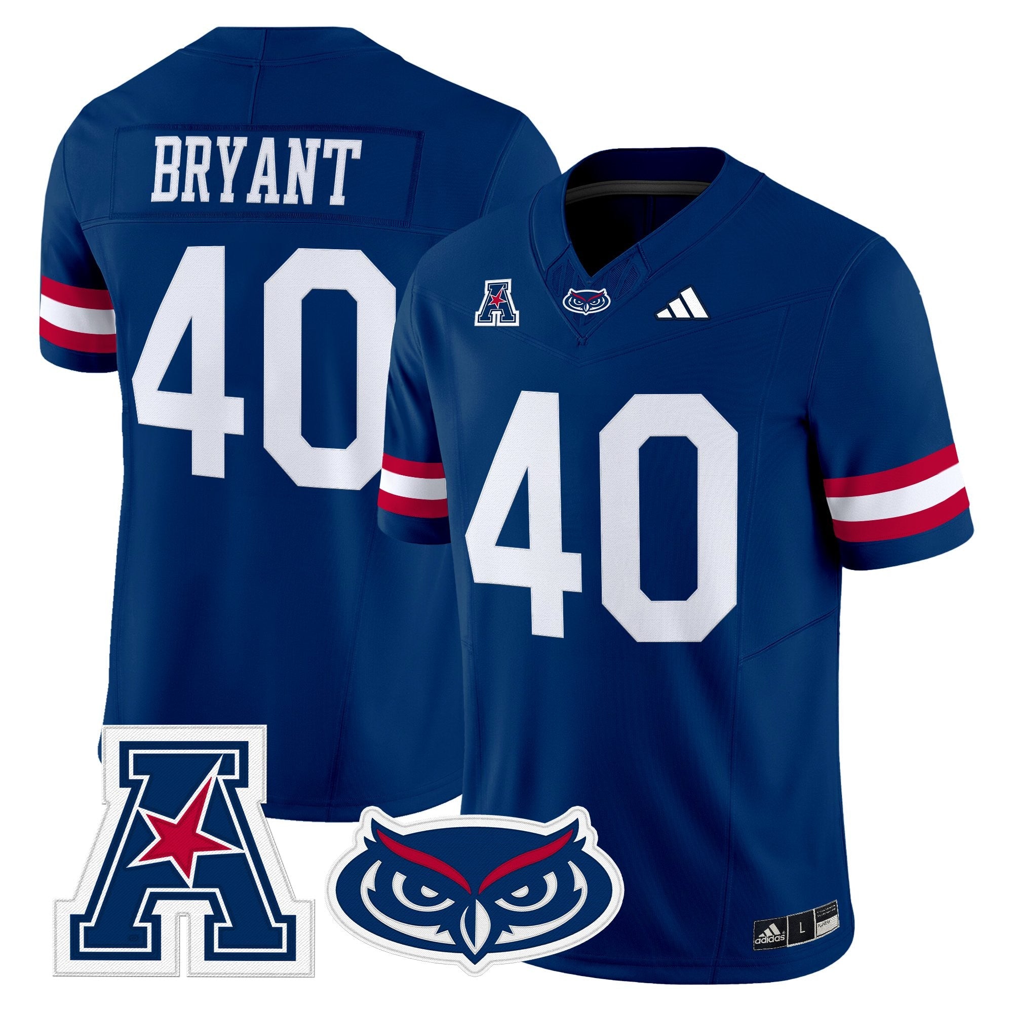 Florida Atlantic Owls 2025 Vapor Limited Jersey - All Stitched
