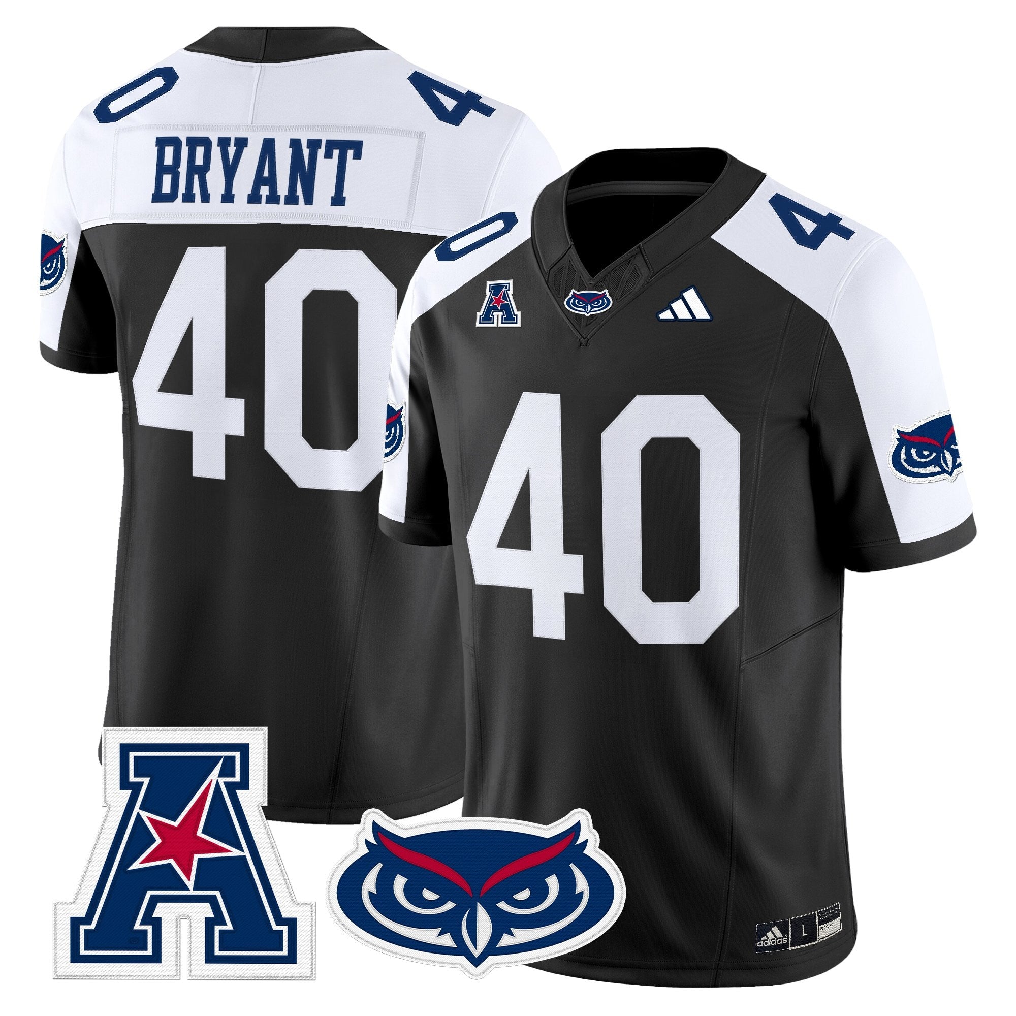 Florida Atlantic Owls 2025 Vapor Limited Jersey - All Stitched