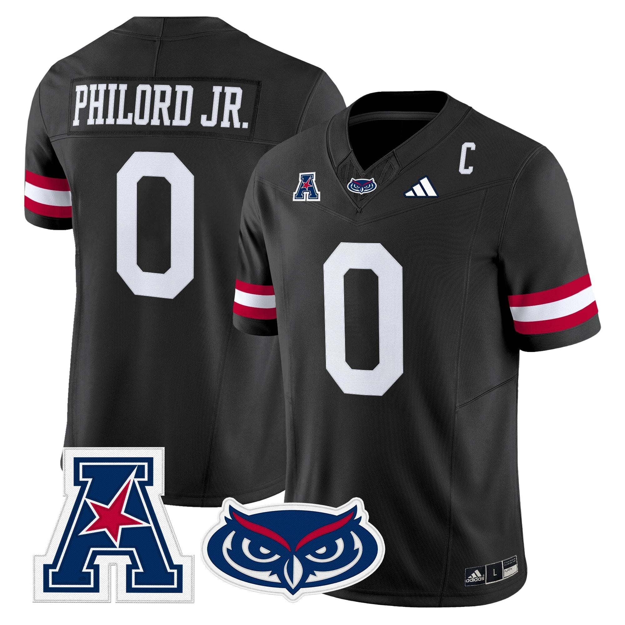 Florida Atlantic Owls 2025 Vapor Limited Jersey - All Stitched
