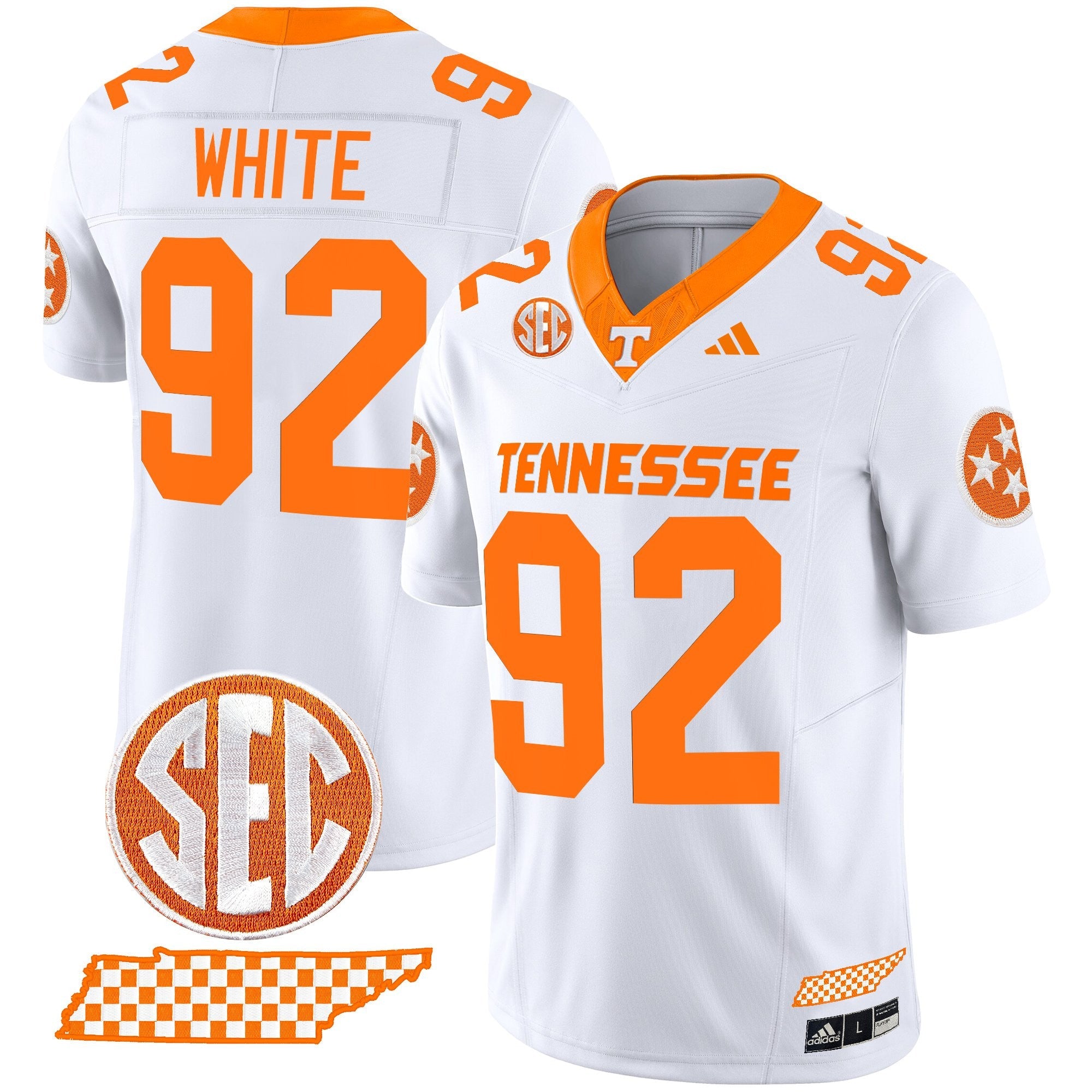 Tennessee Volunteers 2025 Vapor Limited Jersey V2 - All Stitched