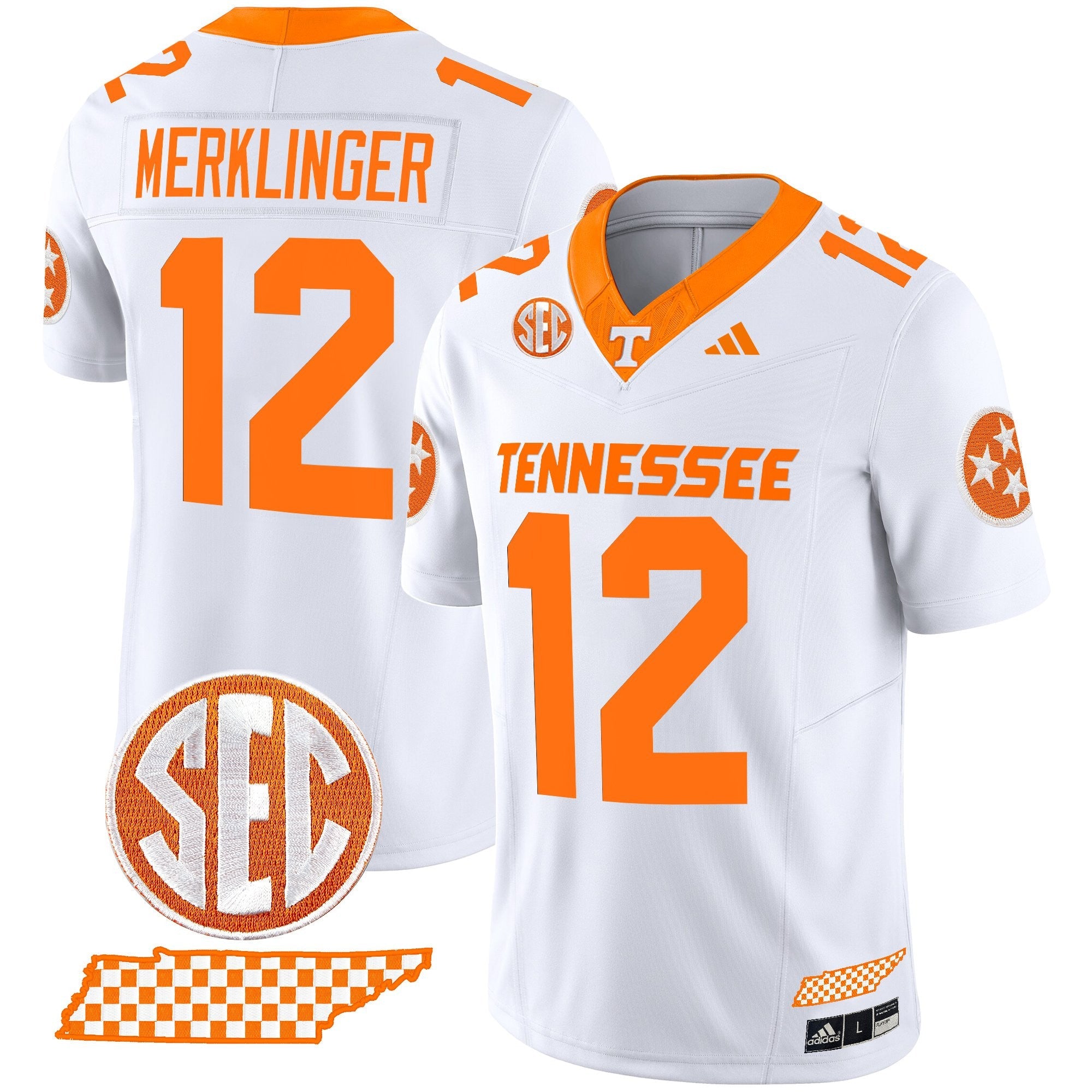 Tennessee Volunteers 2025 Vapor Limited Jersey V2 - All Stitched