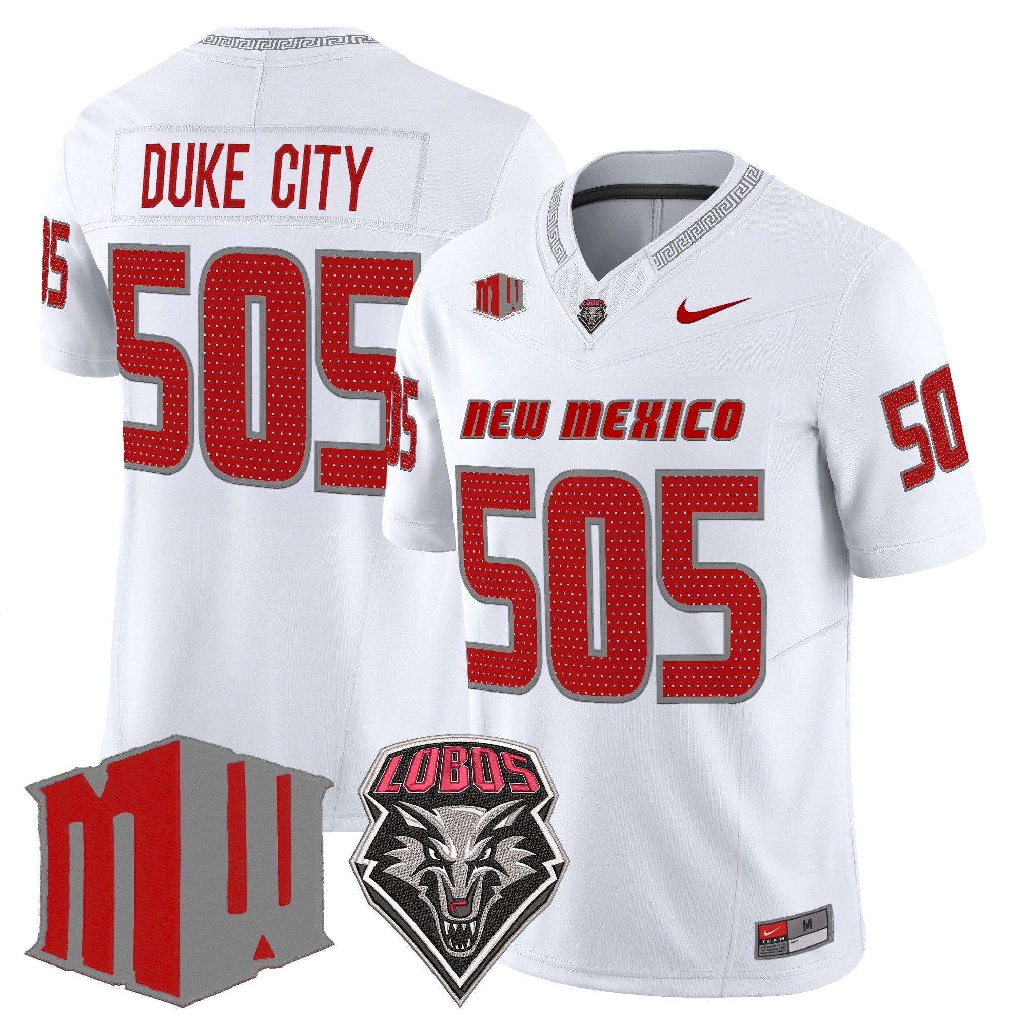 New Mexico Lobos 2025 Vapor Limited Jersey - All Stitched