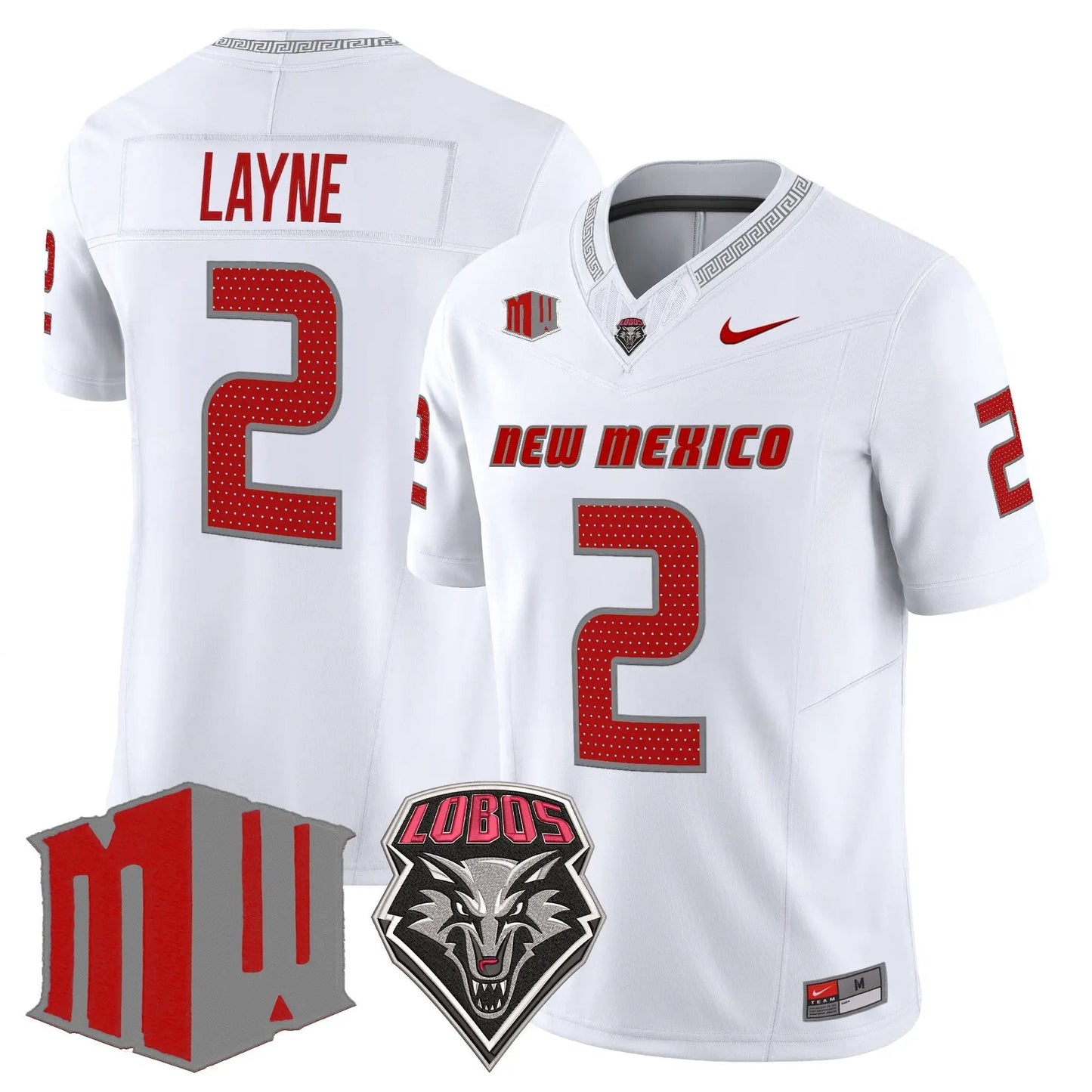 New Mexico Lobos 2026 Vapor Limited Jersey - Stitched