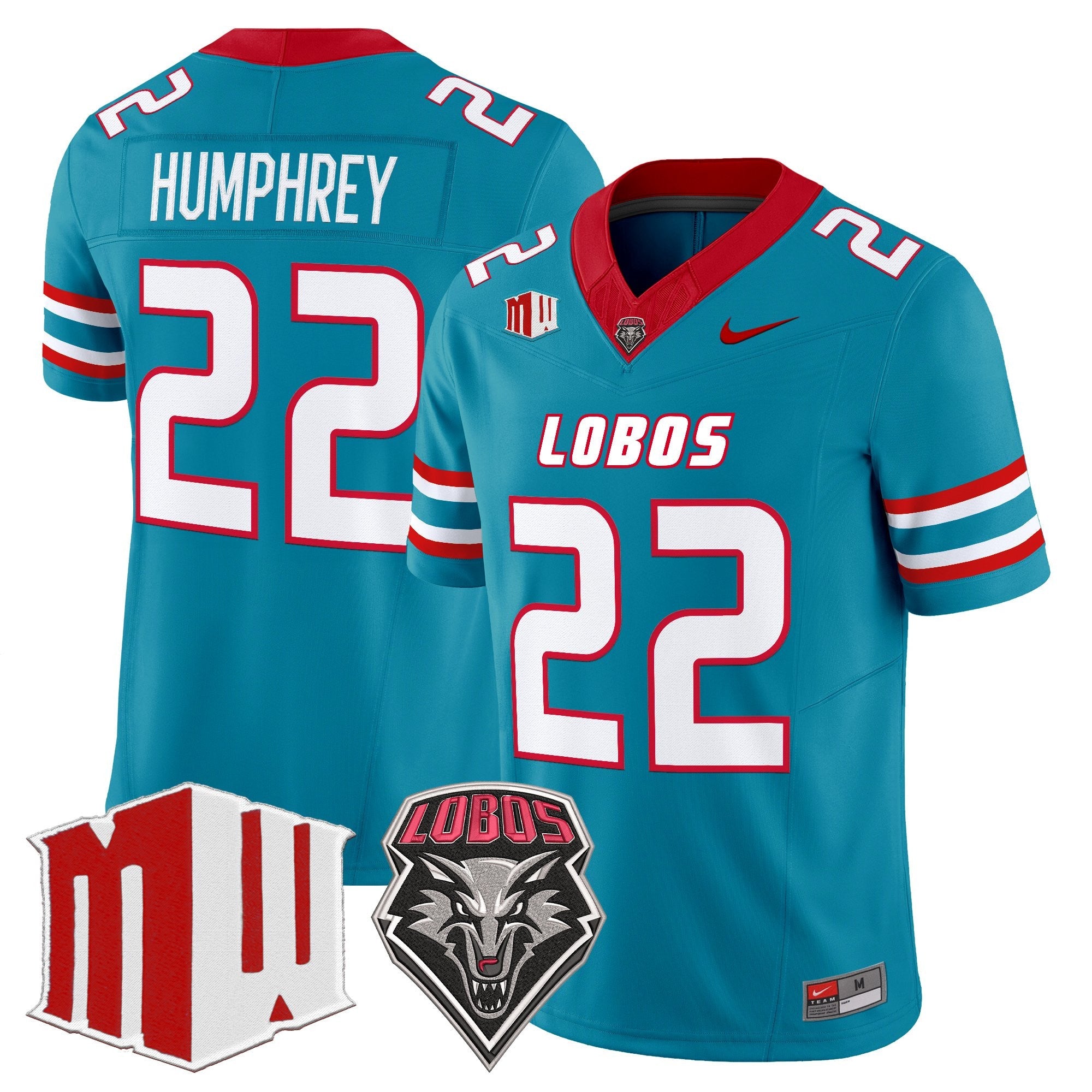 New Mexico Lobos 2025 Vapor Limited Jersey - All Stitched