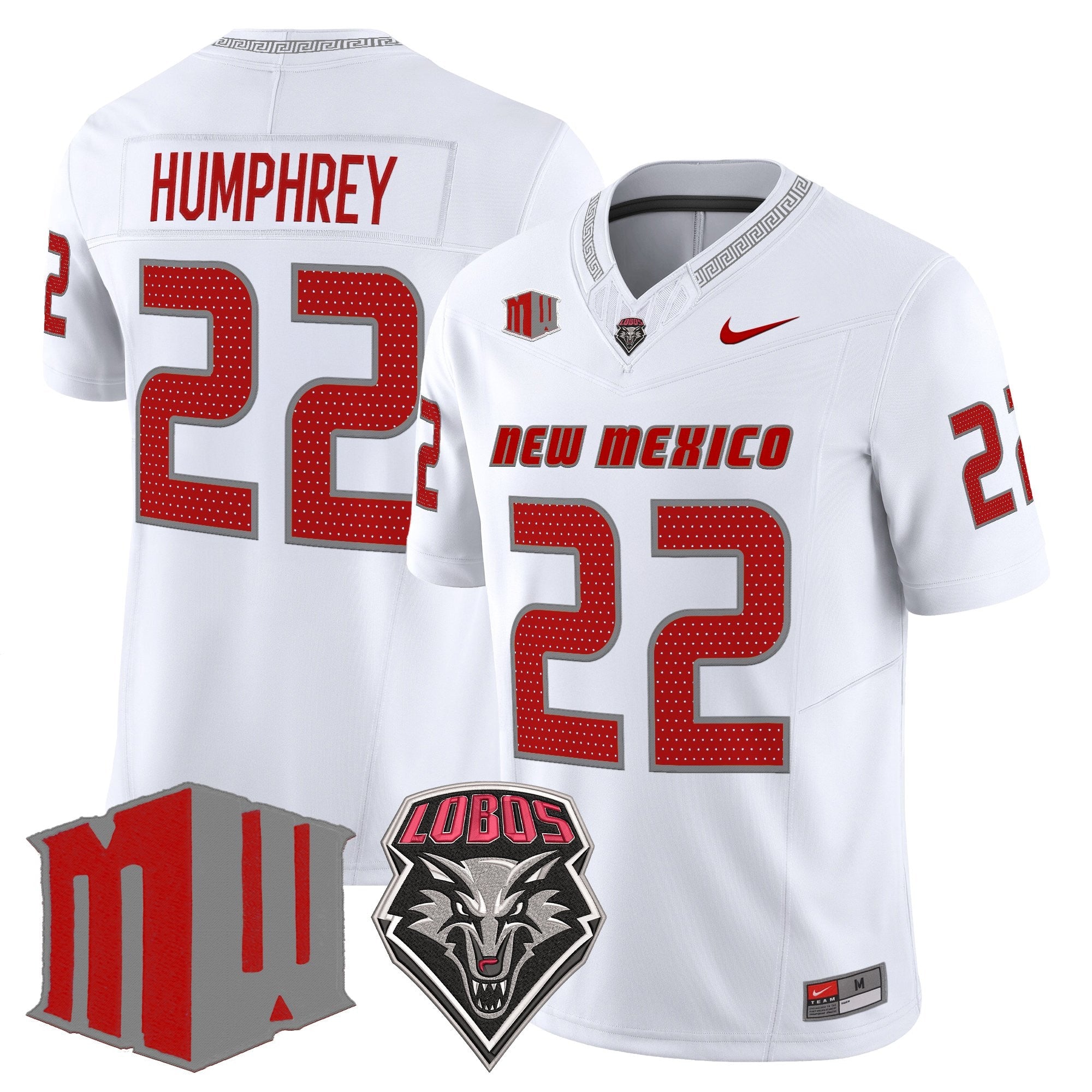 New Mexico Lobos 2025 Vapor Limited Jersey - All Stitched