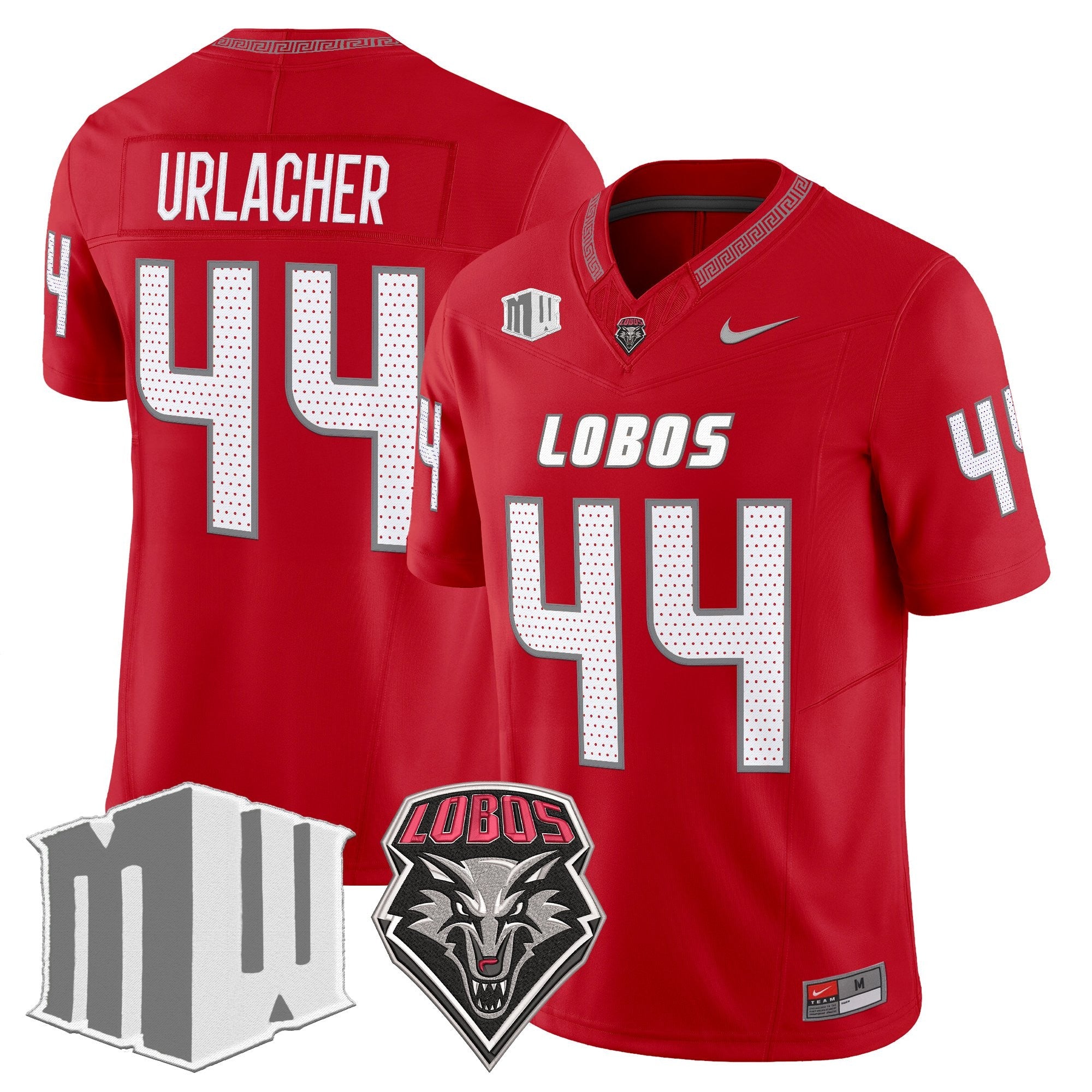 New Mexico Lobos 2025 Vapor Limited Jersey - All Stitched
