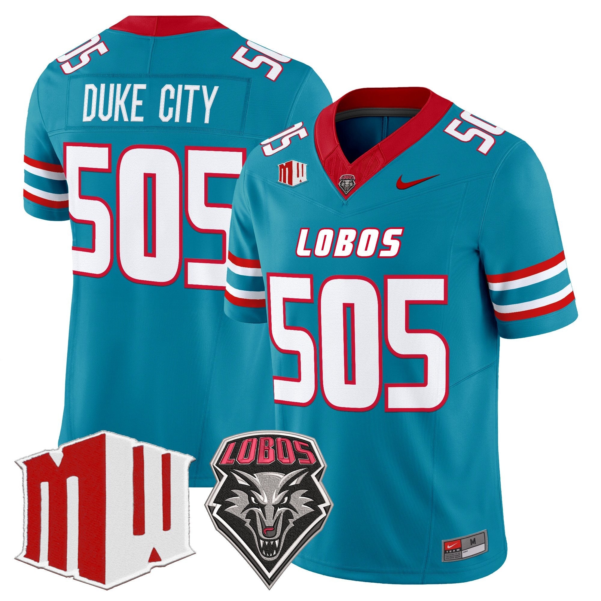New Mexico Lobos 2025 Vapor Limited Jersey - All Stitched