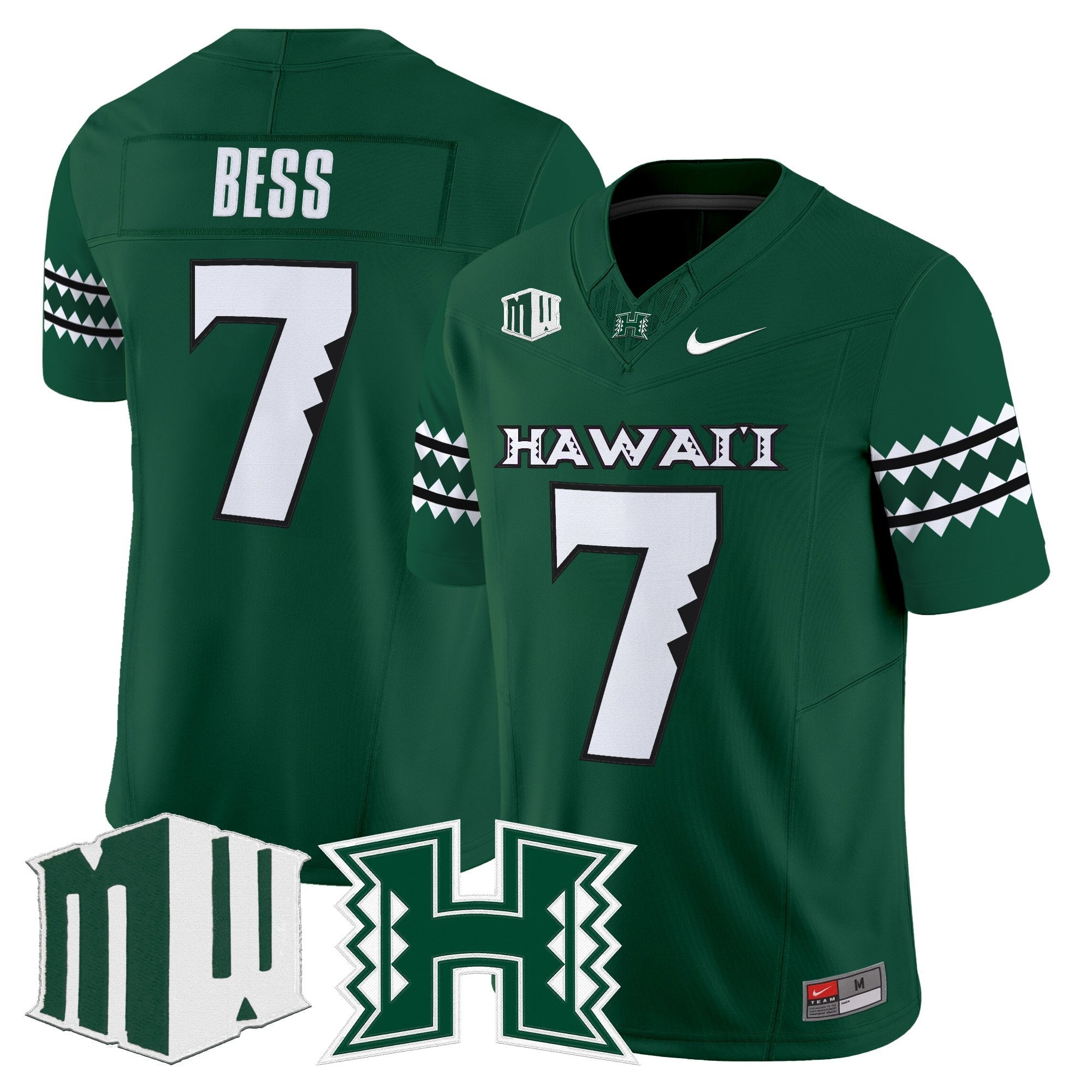 Hawai'i Rainbow Warriors 2025 Vapor Limited Jersey - All Stitched