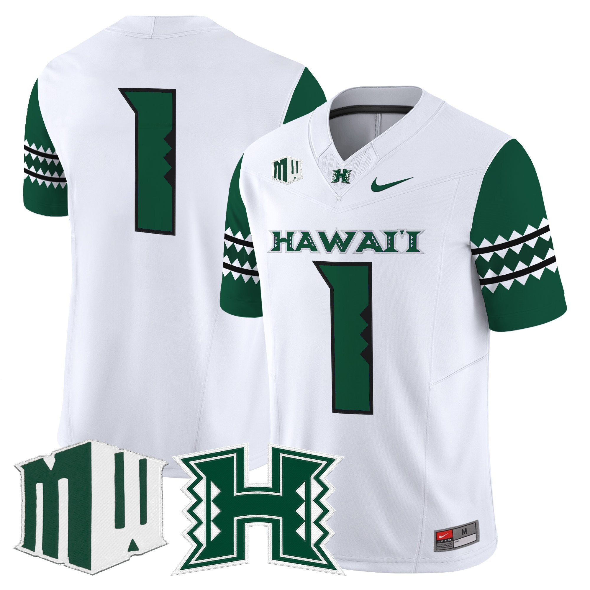 Hawai'i Rainbow Warriors 2025 Vapor Limited Jersey - All Stitched