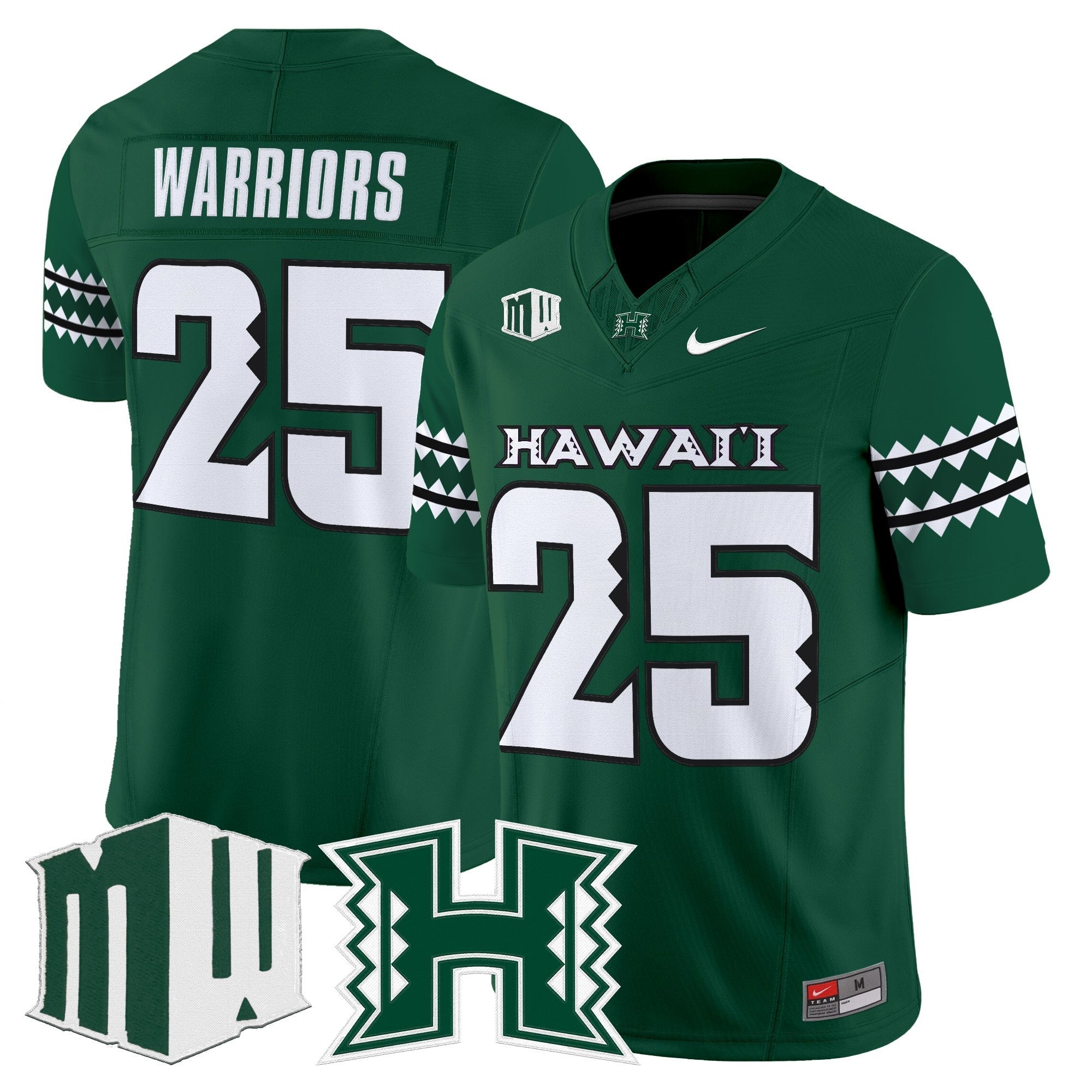 Hawai'i Rainbow Warriors 2025 Vapor Limited Jersey - All Stitched