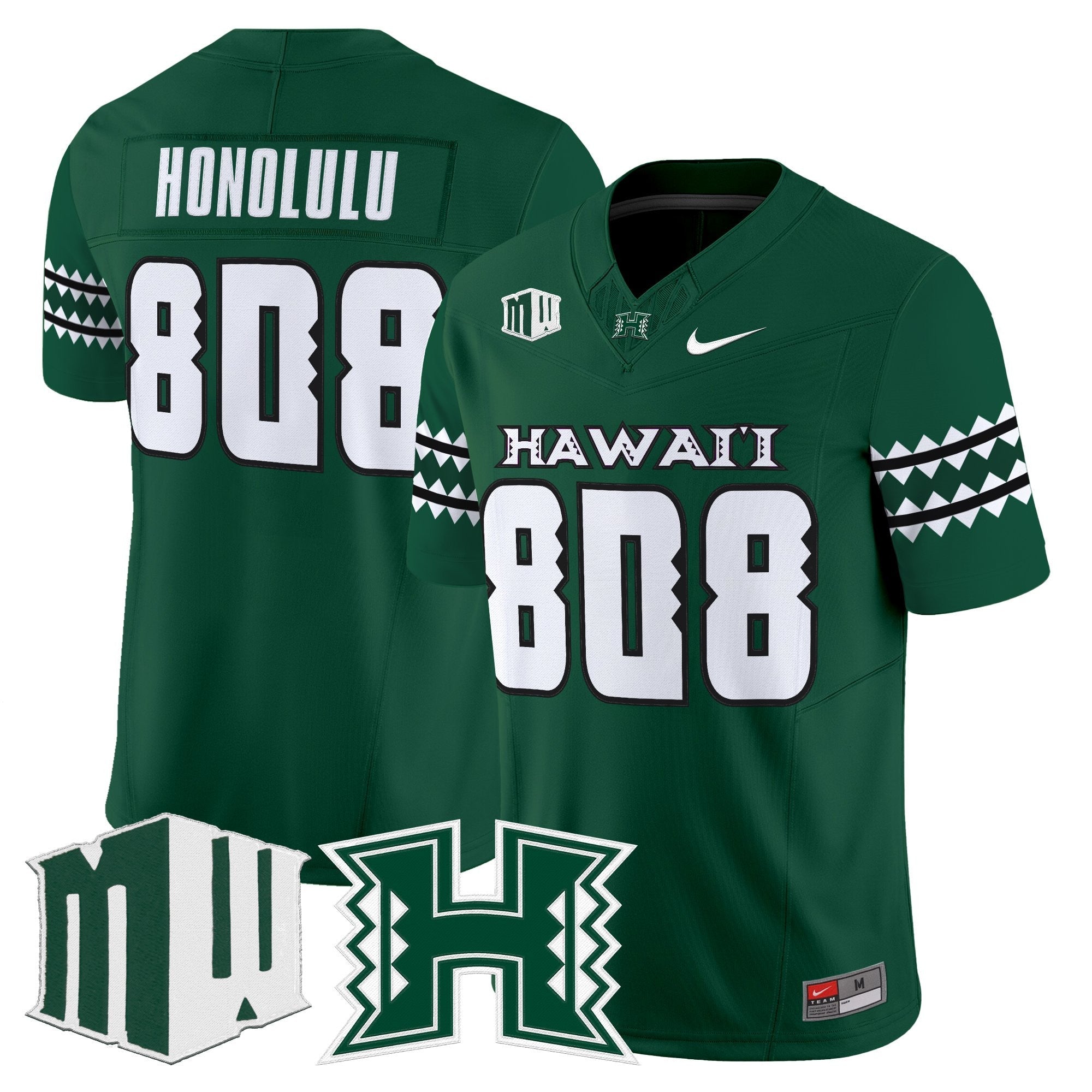 Hawai'i Rainbow Warriors 2025 Vapor Limited Jersey - All Stitched