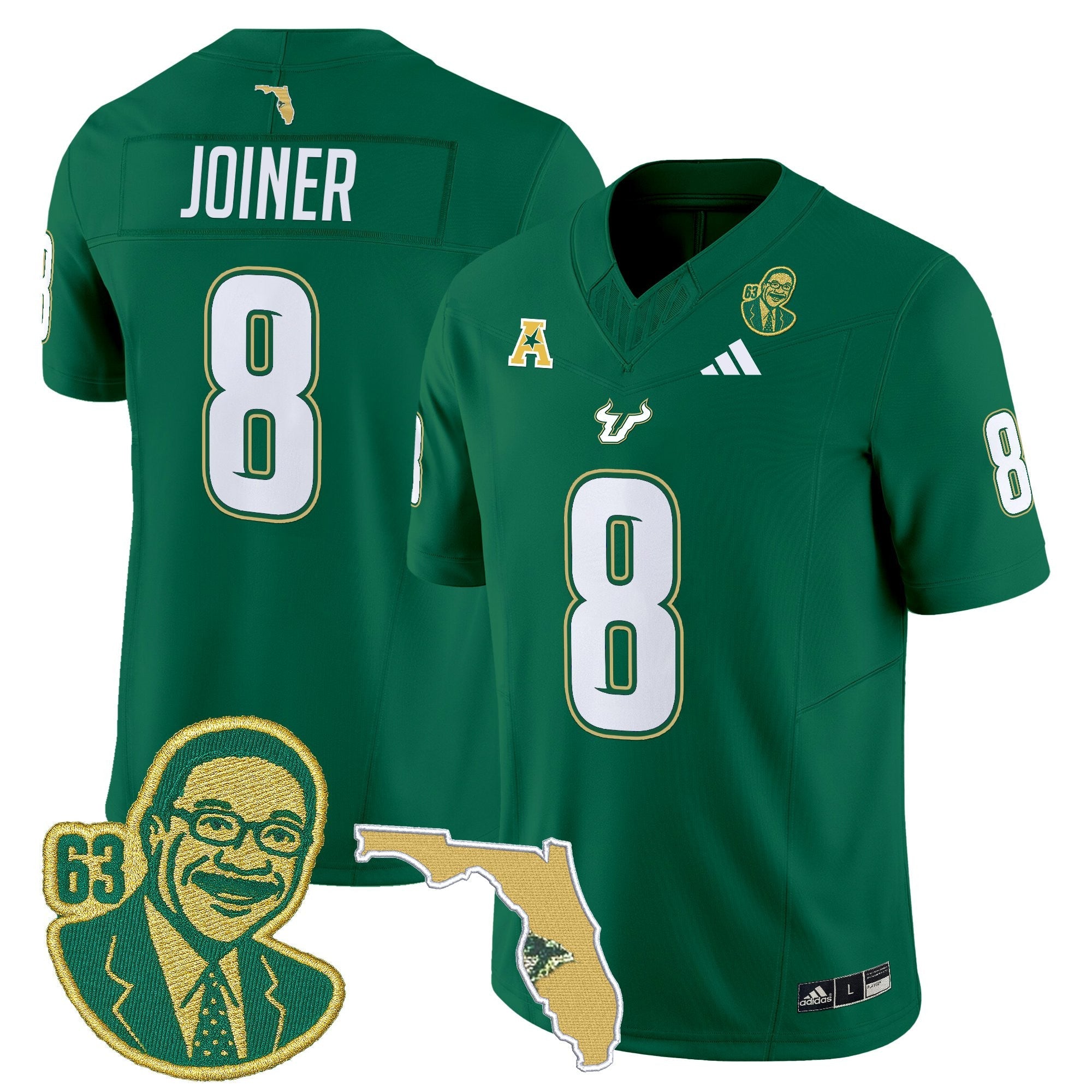 South Florida Bulls 'Lee Roy Selmon Legacy Edition' Vapor Limited Jersey - All Stitched